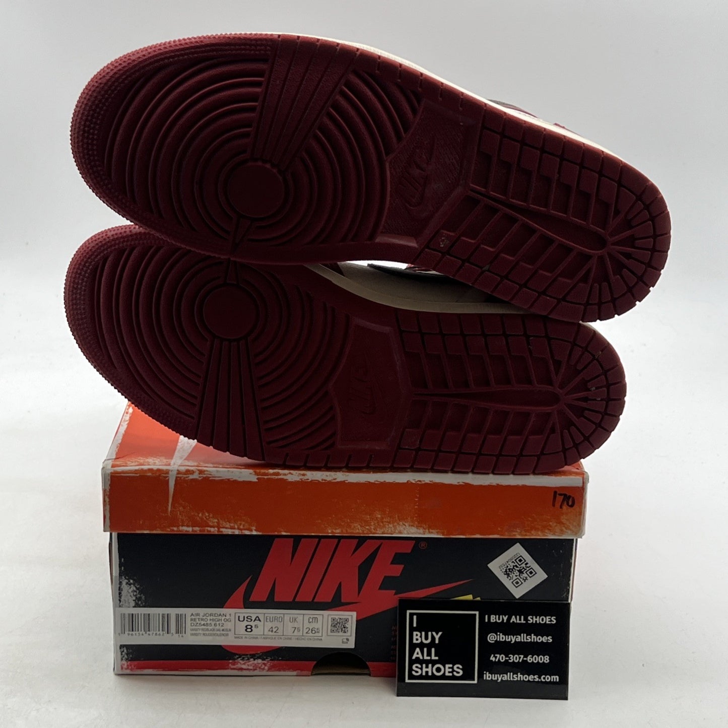 Size 8.5 - Air Jordan 1 Retro High Chicago Reimagined Lost & Found (DZ5485-612)