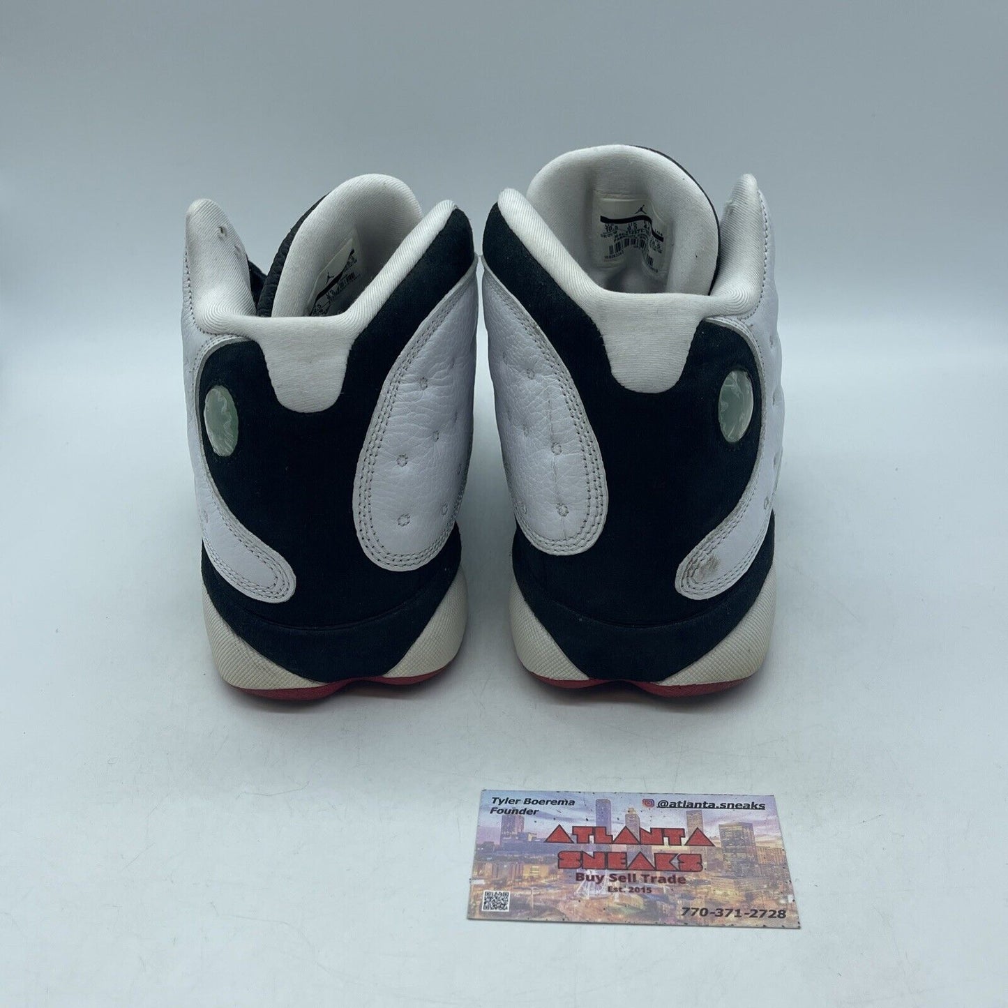 Size 10.5 - Jordan 13 Retro He Got Game White Black Leather Suede (414571-104)