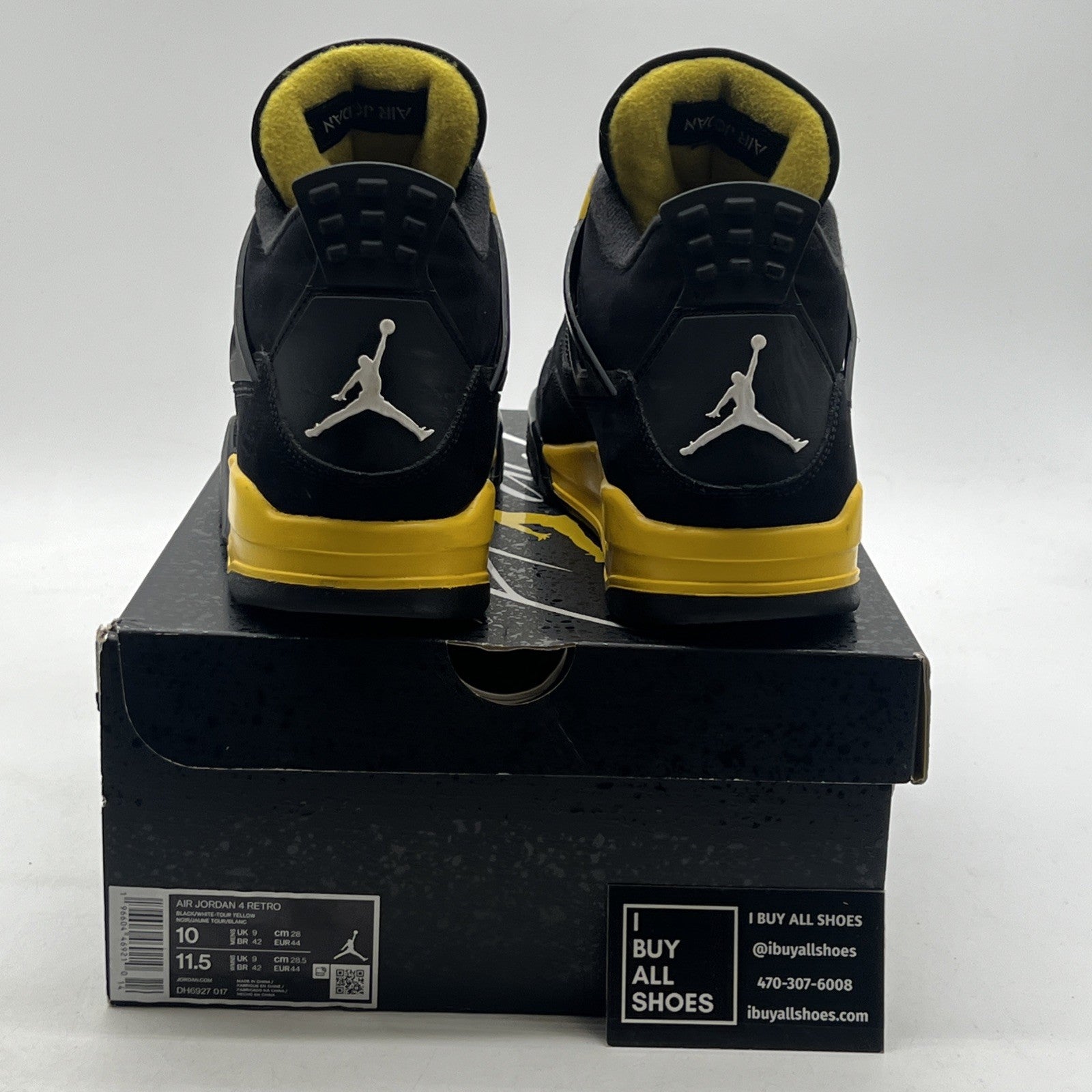 Size 10 - Air Jordan 4 Retro Mid Thunder (DH6927-017)