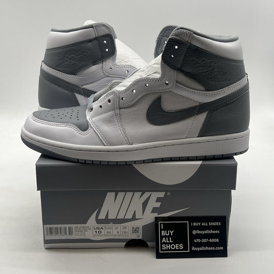 Size 10 - Air Jordan 1 Retro High OG Stealth (555088-037)