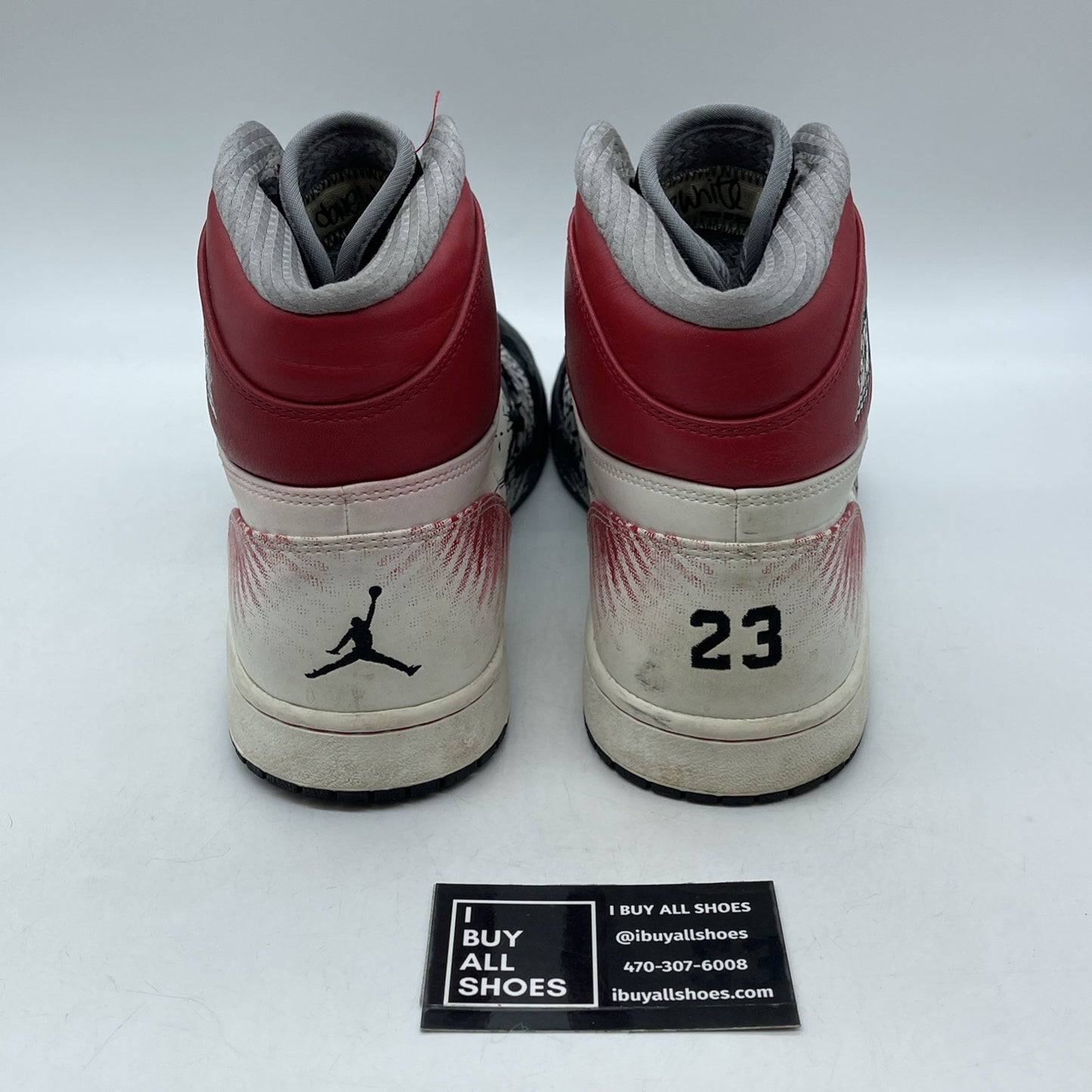 Size 13 - Dave White x Air Jordan 1 Retro High Wings Of The Future (464803-001)