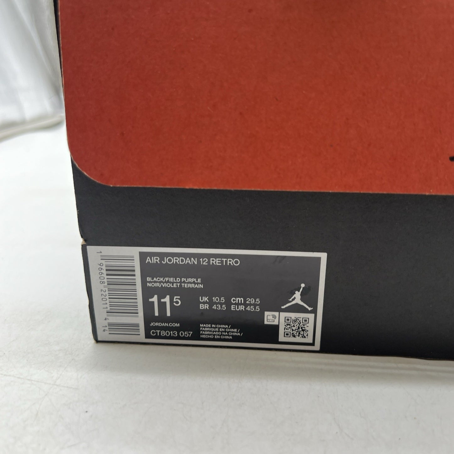 Size 11.5 - Air Jordan 12 Retro Mid Field Purple (CT8013-057)
