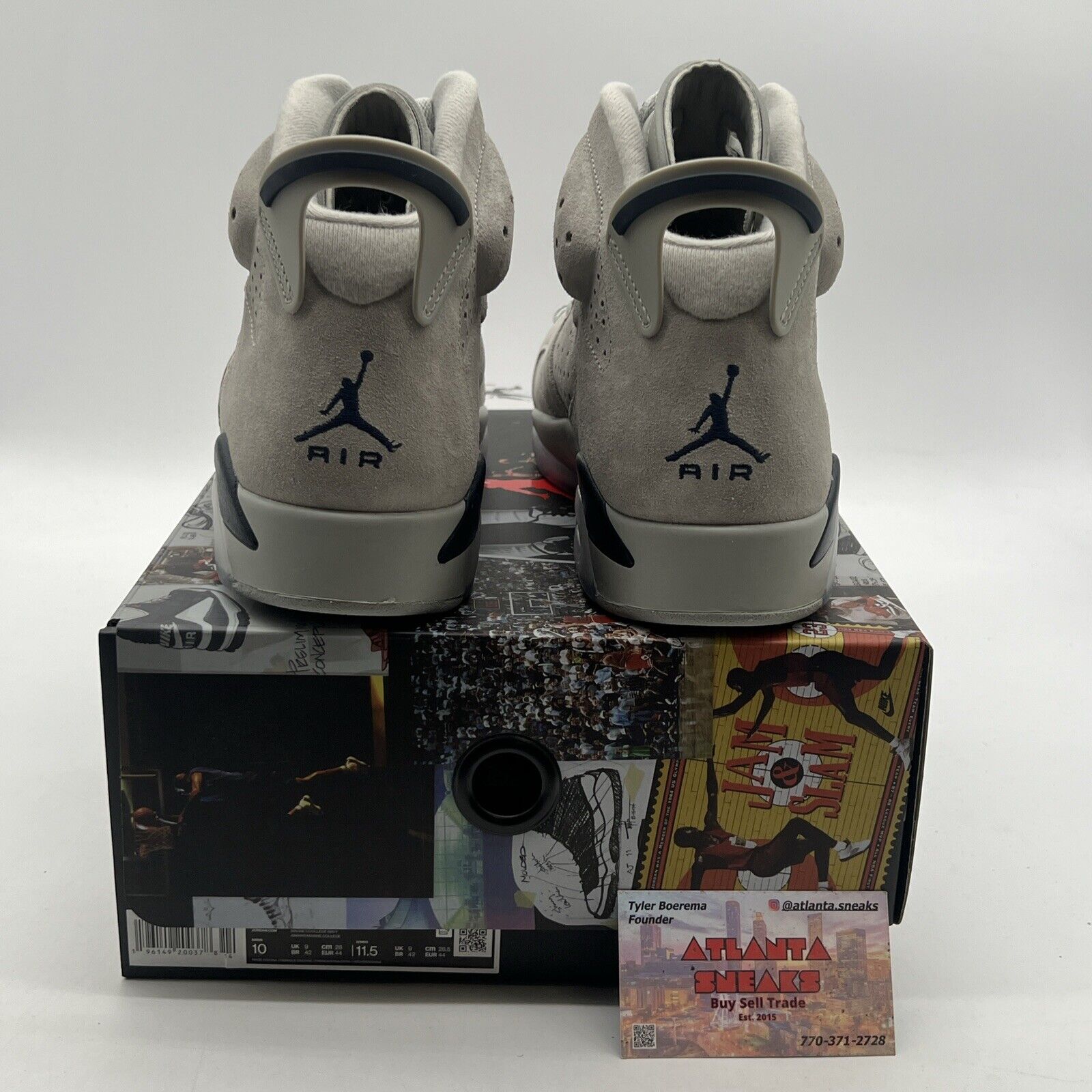 Size 10 - Air Jordan 6 Retro Mid Georgetown (CT8529-012)