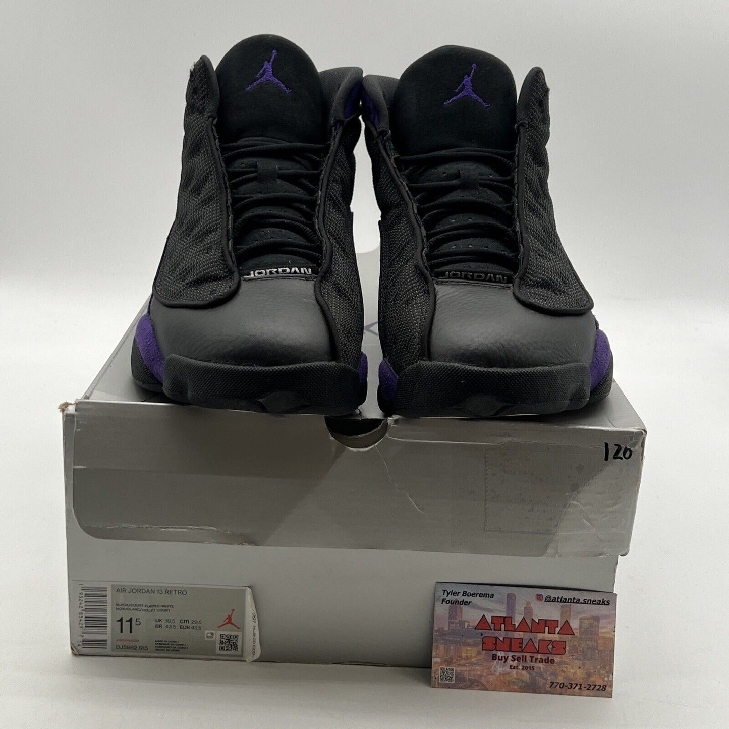 Size 11.5 - Air Jordan 13 Retro Court Purple (DJ5982-015)