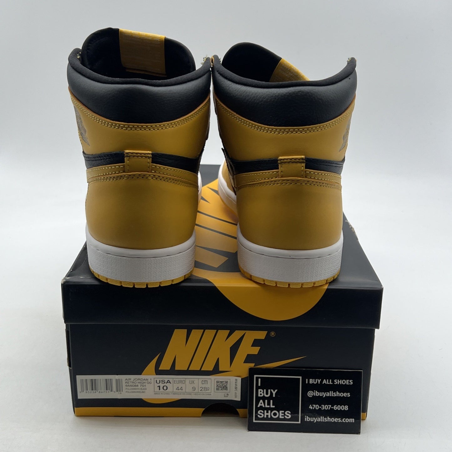 Size 10 - Air Jordan 1 Retro OG High Pollen (555088-701)