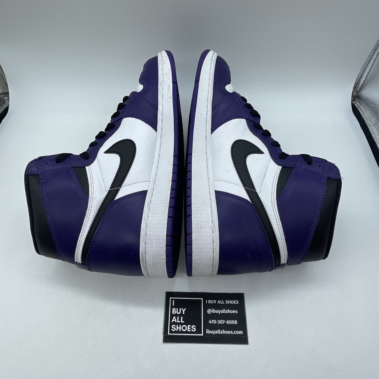 Size 12 - Air Jordan 1 Retro OG High Court Purple 2.0 (555088-500)