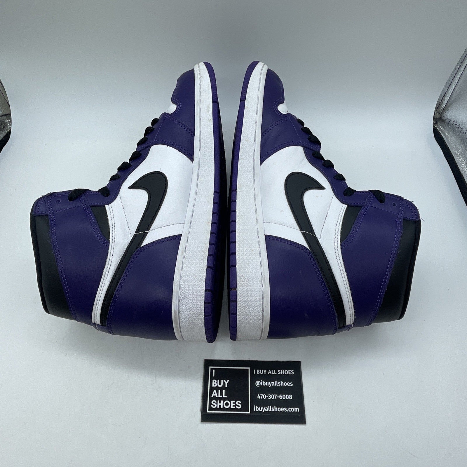 Size 12 - Air Jordan 1 Retro OG High Court Purple 2.0 (555088-500)