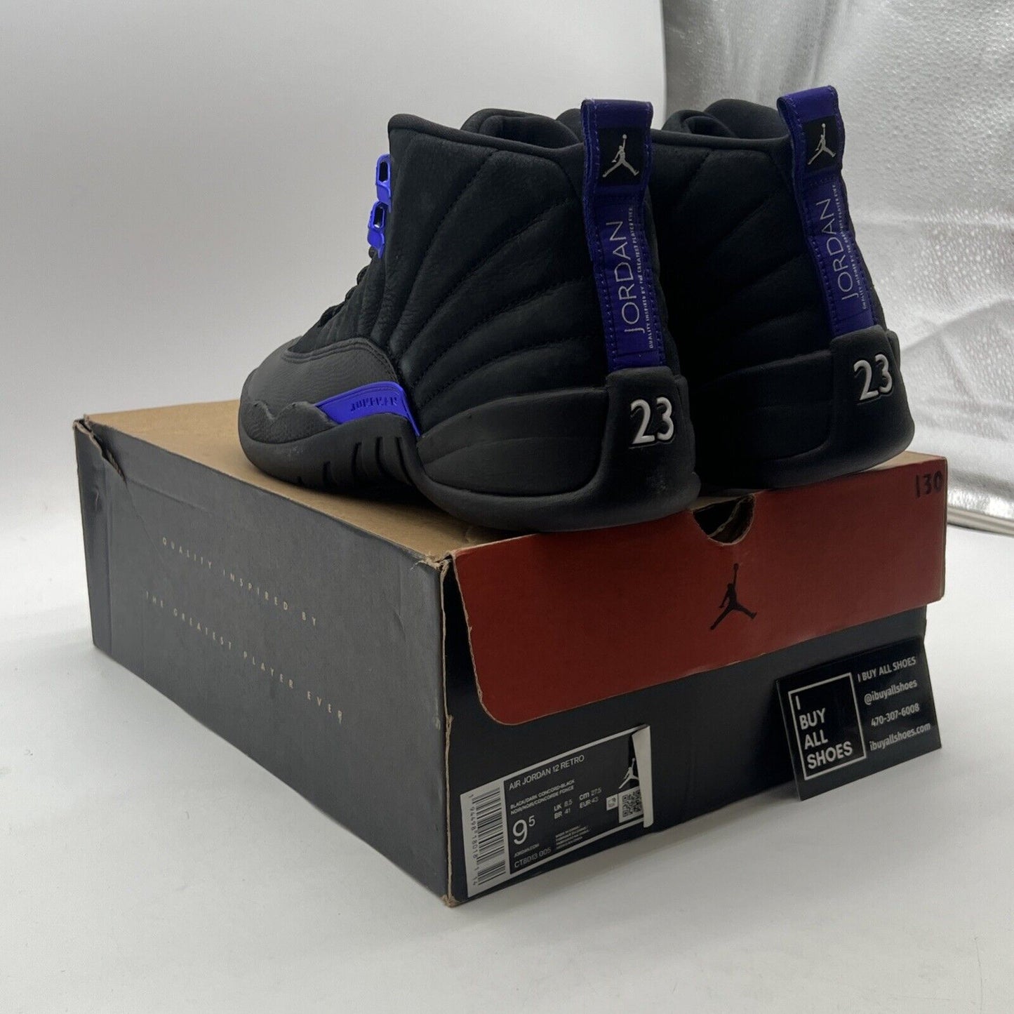 Size 9.5 - Air Jordan 12 Retro Dark Concord (CT8013-005)