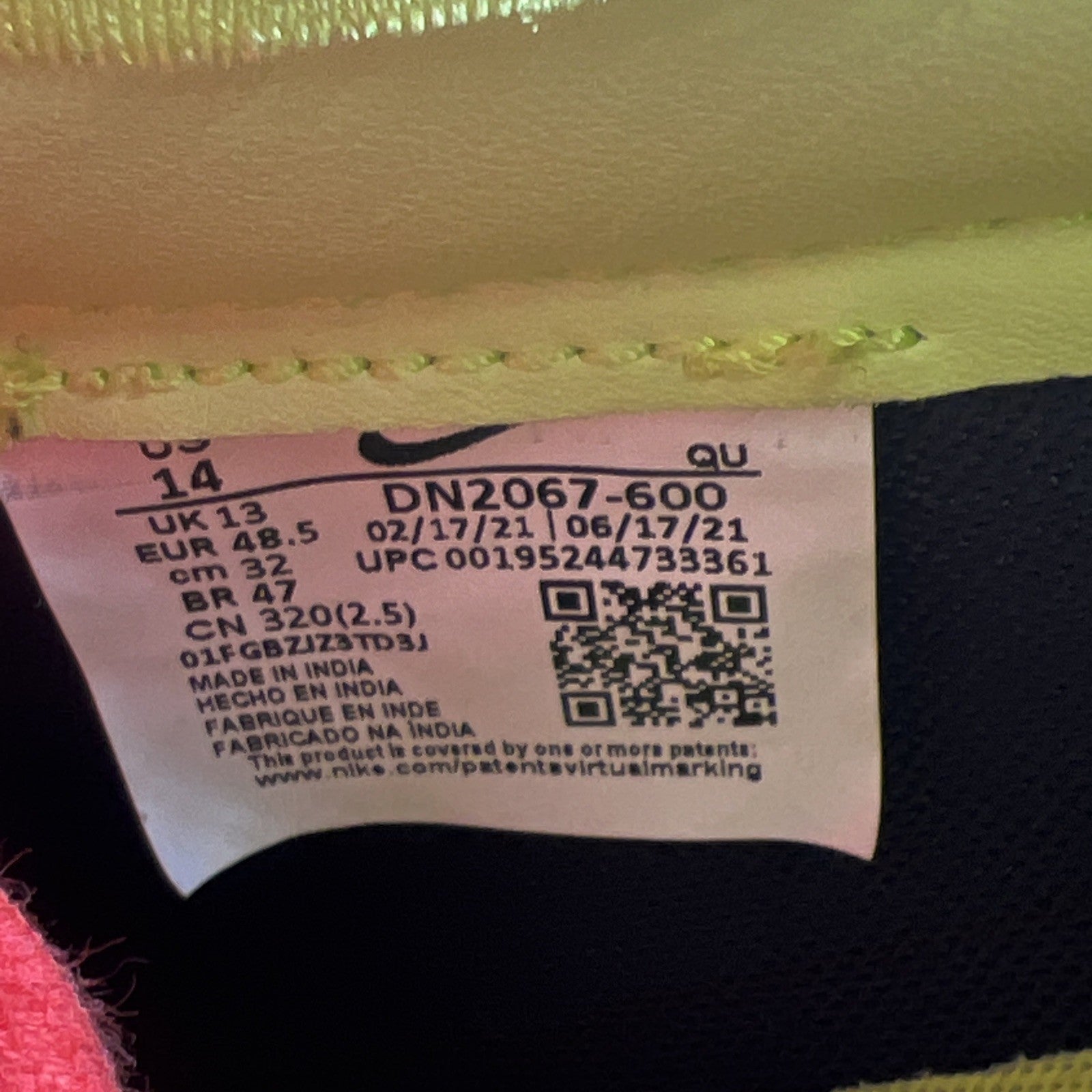 Size 14 - Nike Acronym x Blazer Low Night Maroon (DN2067-600)