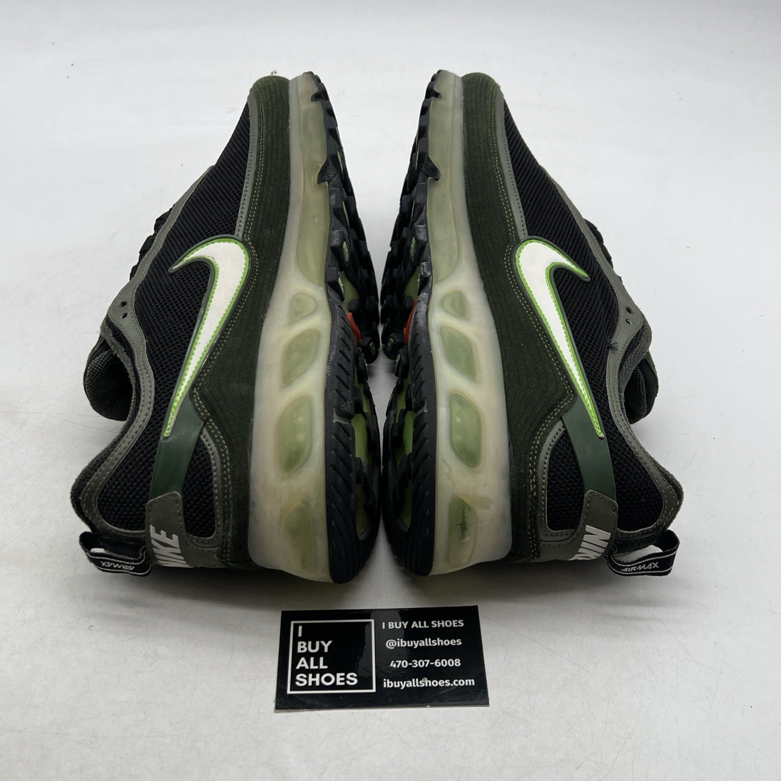 Size 13 - Nike Air Max 360 II Black Army Olive (315380-011)