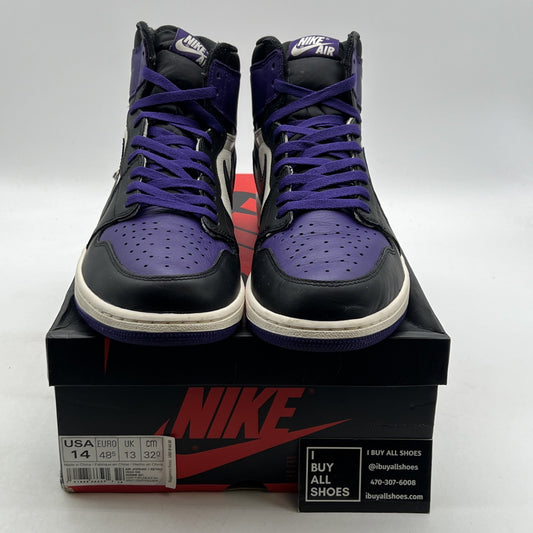 Size 14 - Air Jordan 1 Retro OG High Court Purple (555088-501)