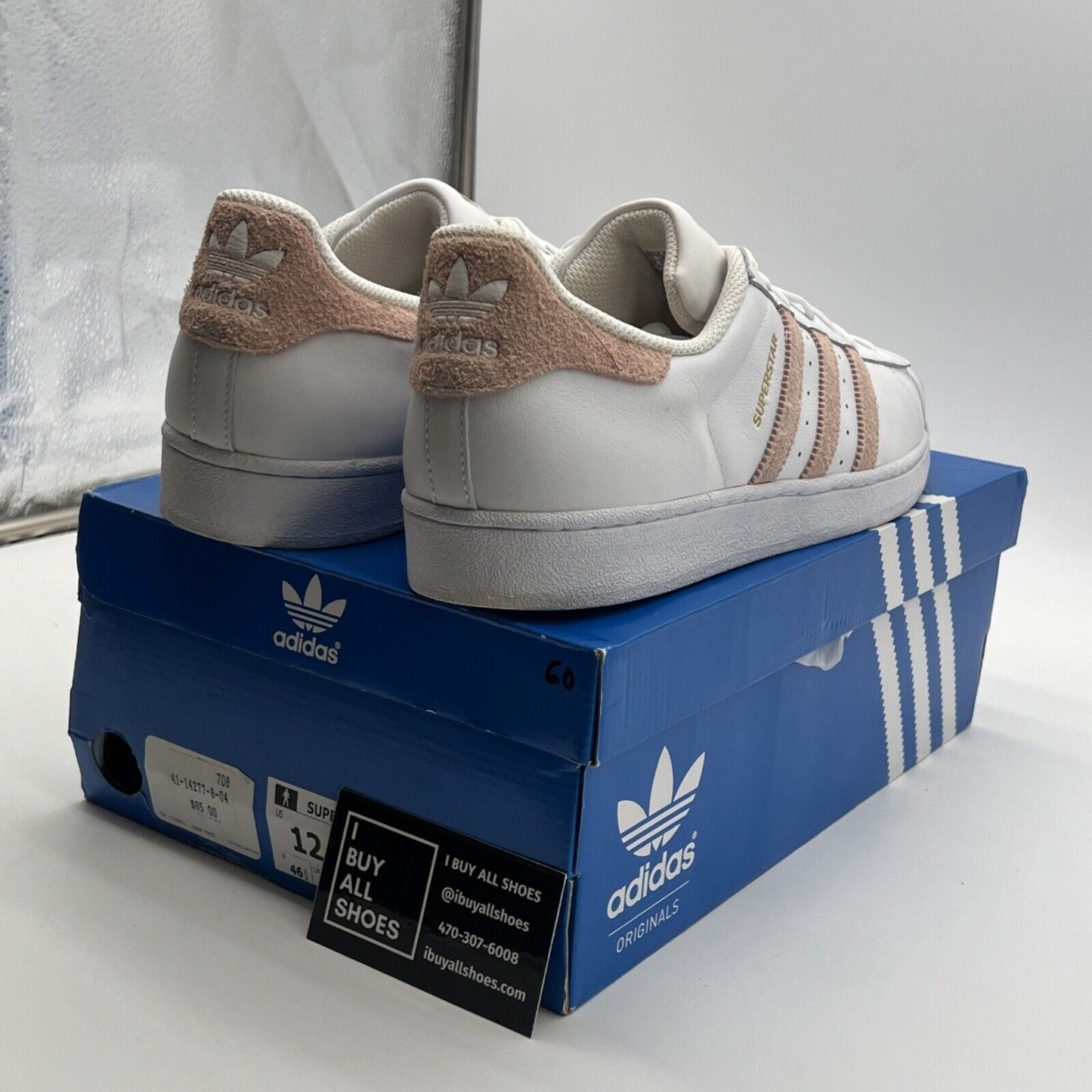 Size 12 - adidas Superstar Foundation Pink W (CP9503)