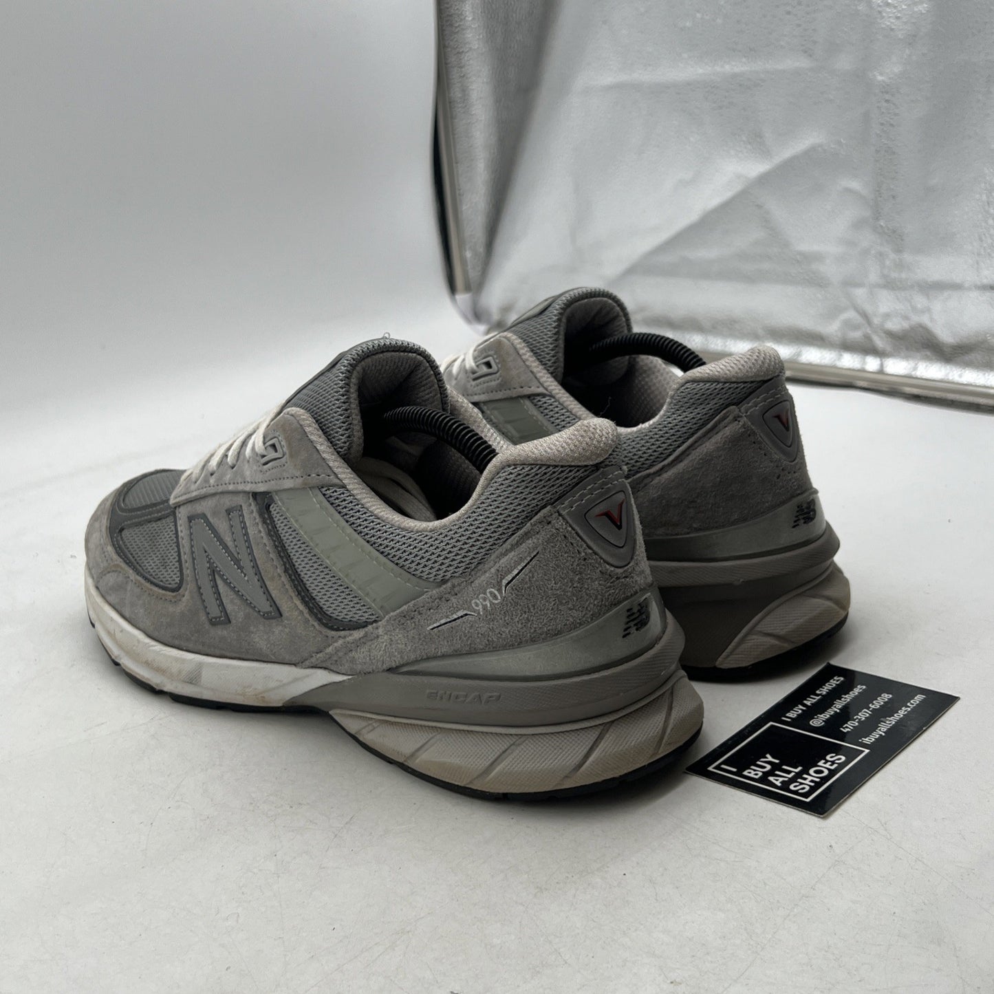 Size 10.5 - New Balance 990v5 Made in USA Low Castlerock (M990GL5)
