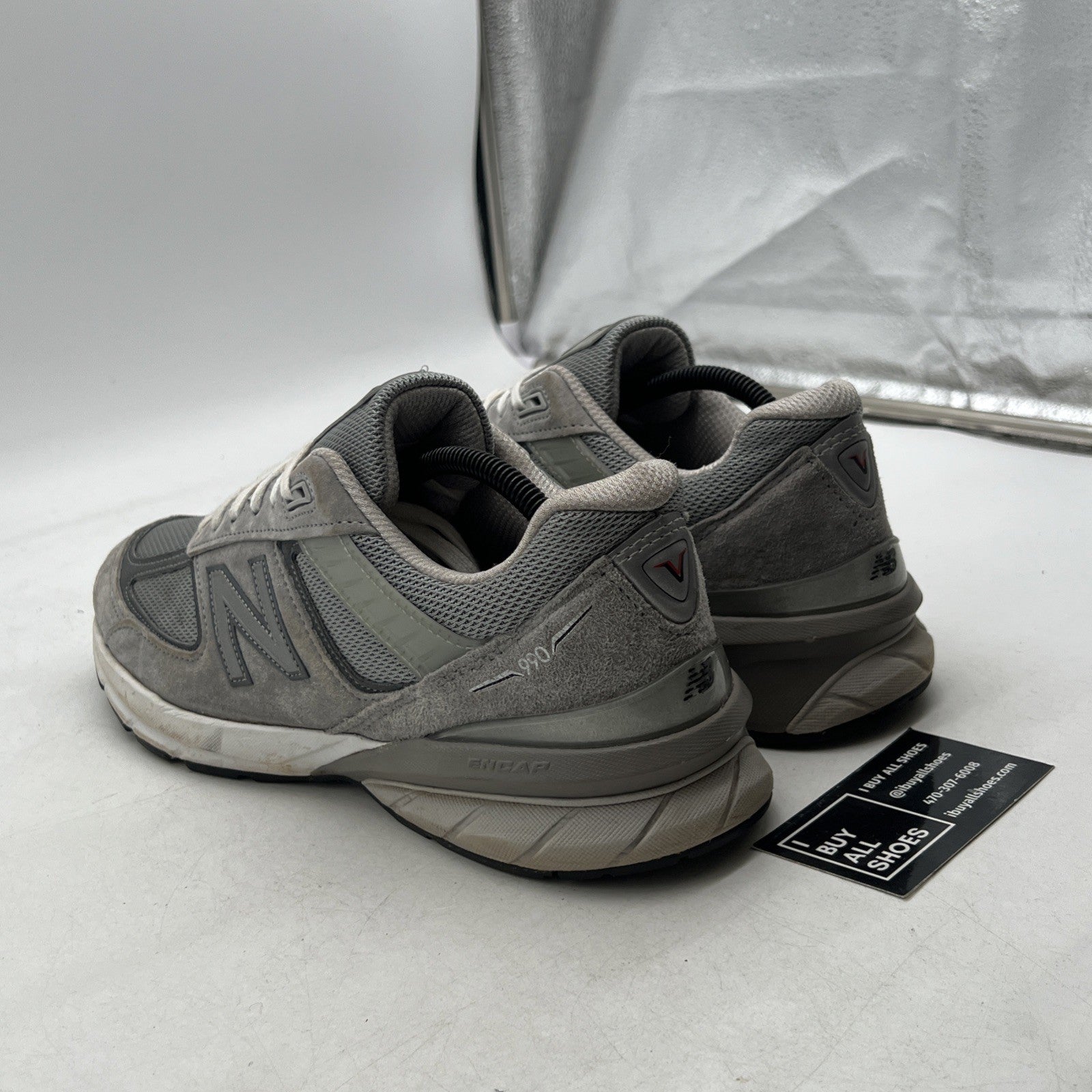 Size 10.5 - New Balance 990v5 Made in USA Low Castlerock (M990GL5)