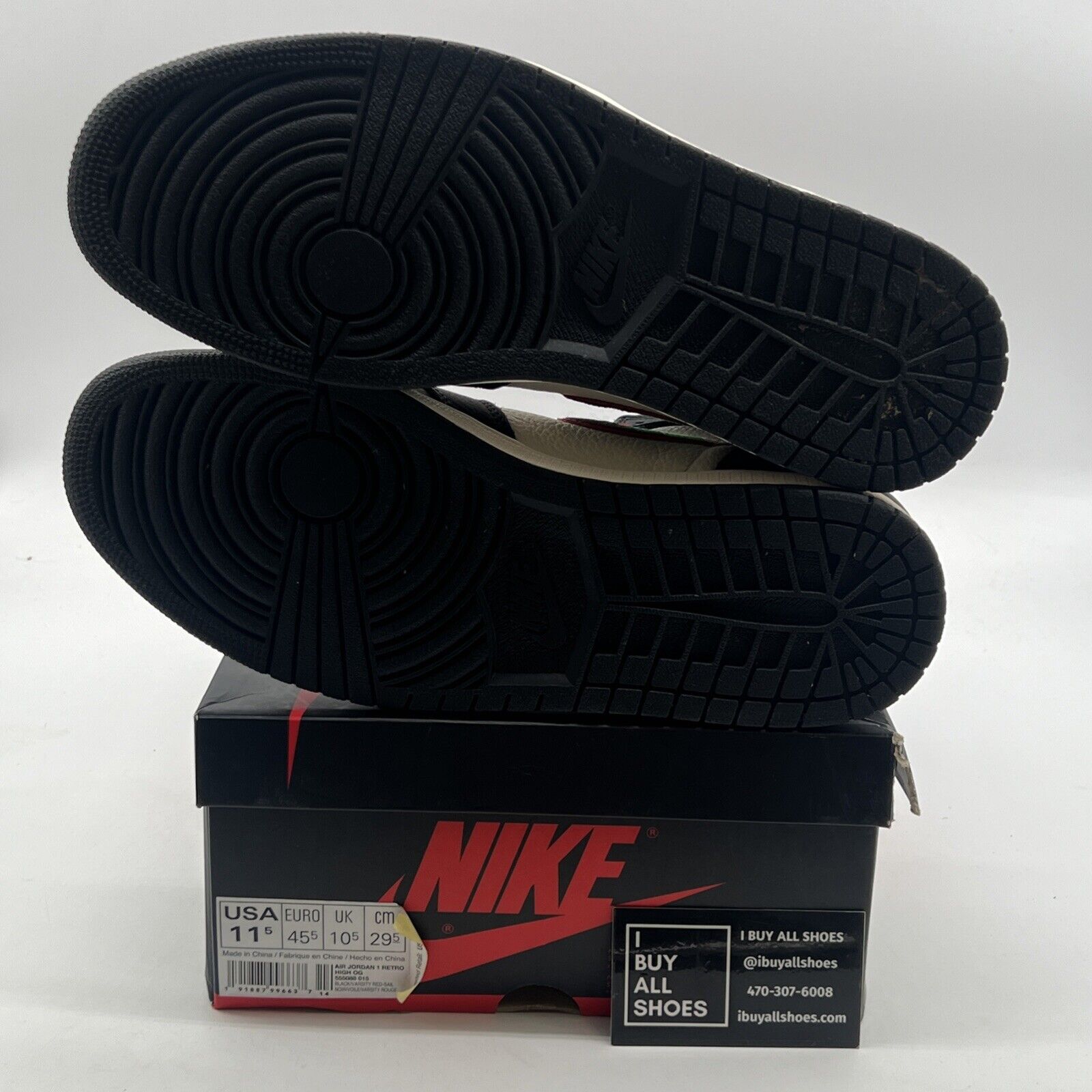 Size 11.5 - Air Jordan 1 Retro OG High A Star Is Born (555088-015)