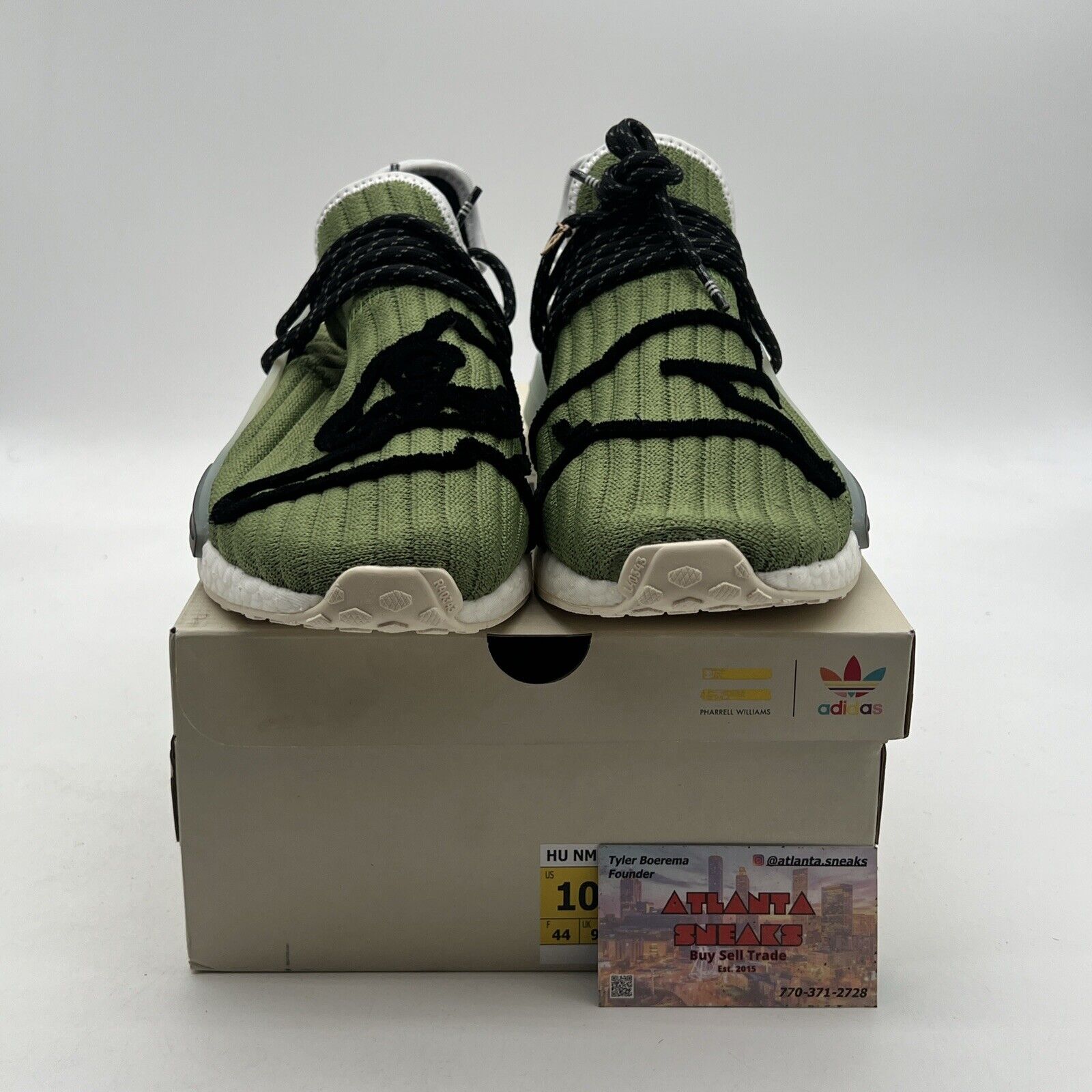 Size 10 - adidas BBC Ice Cream x Pharrell x NMD Human Race Running Dog (GZ1664)