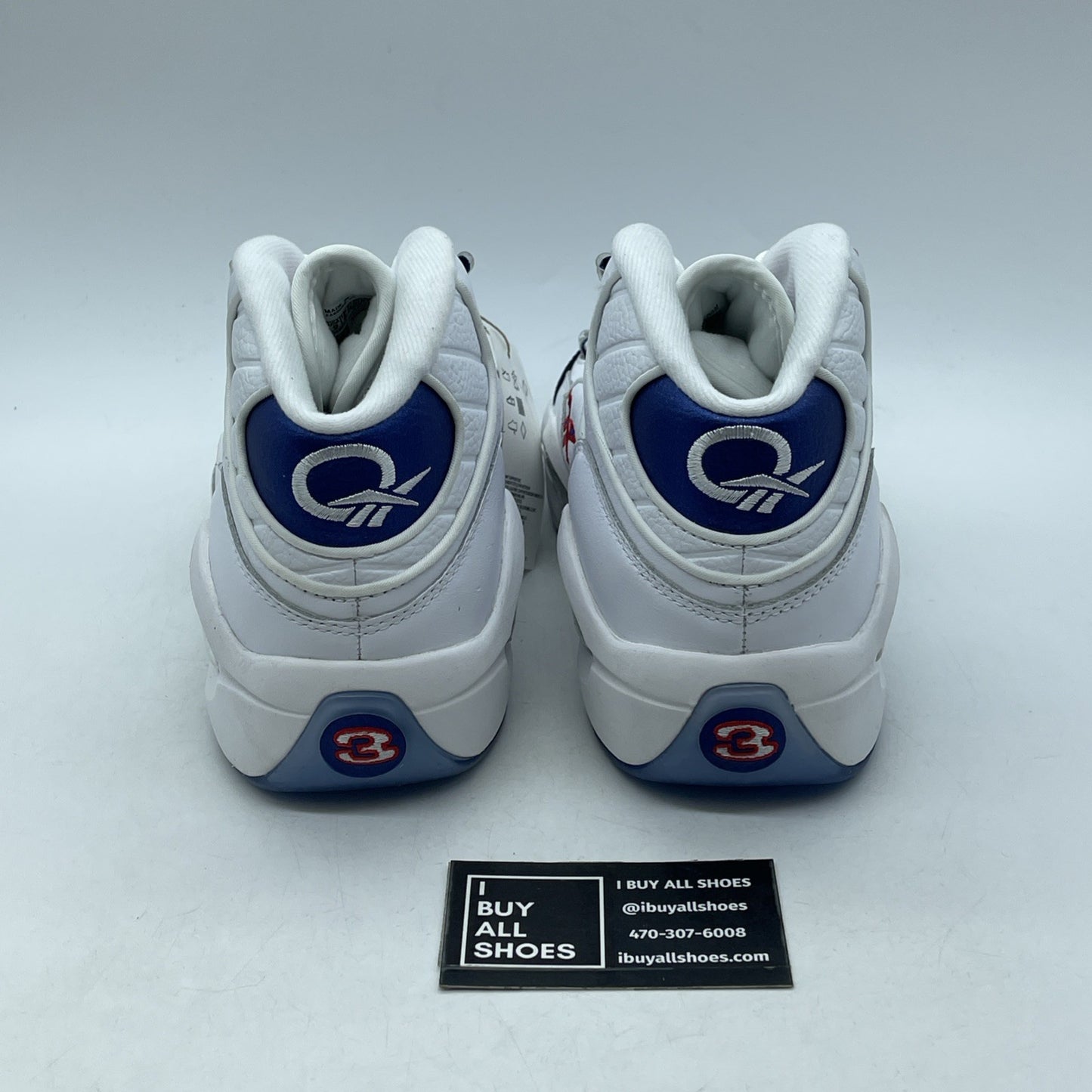 Size 9 - Reebok Question 2022 Mid Blue Toe (GX0227)