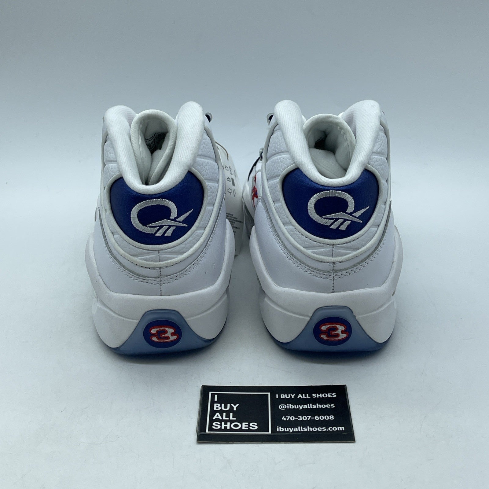 Size 9 - Reebok Question 2022 Mid Blue Toe (GX0227)