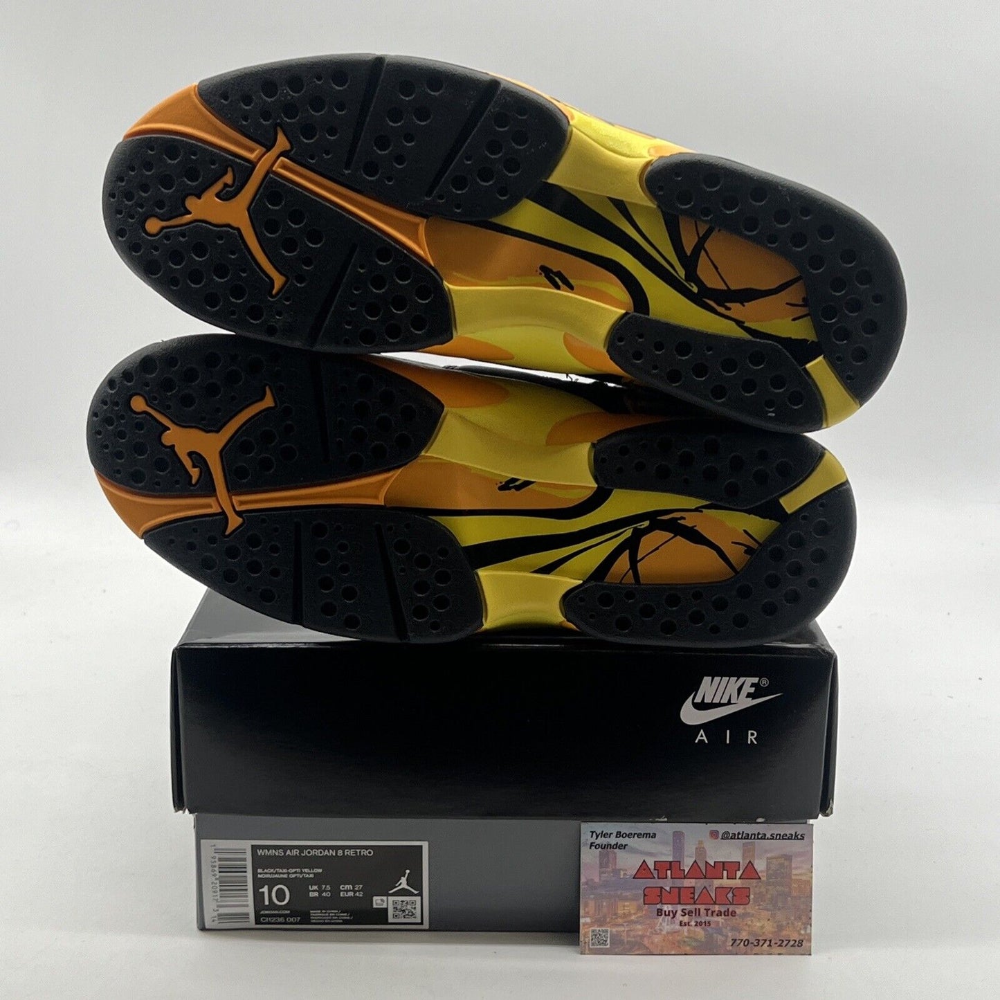 Size 10W - Air Jordan 8 Retro Taxi (CI1236-007)