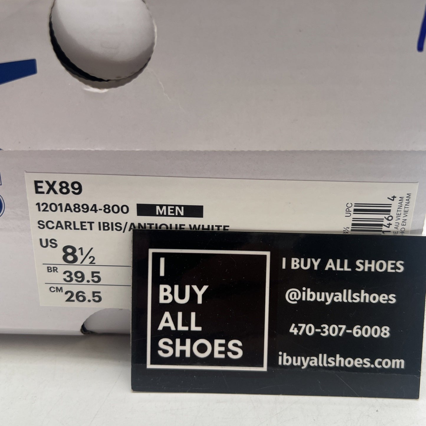 Size 8.5 - ASICS Kith x EX89 Orange (1201A894-800)