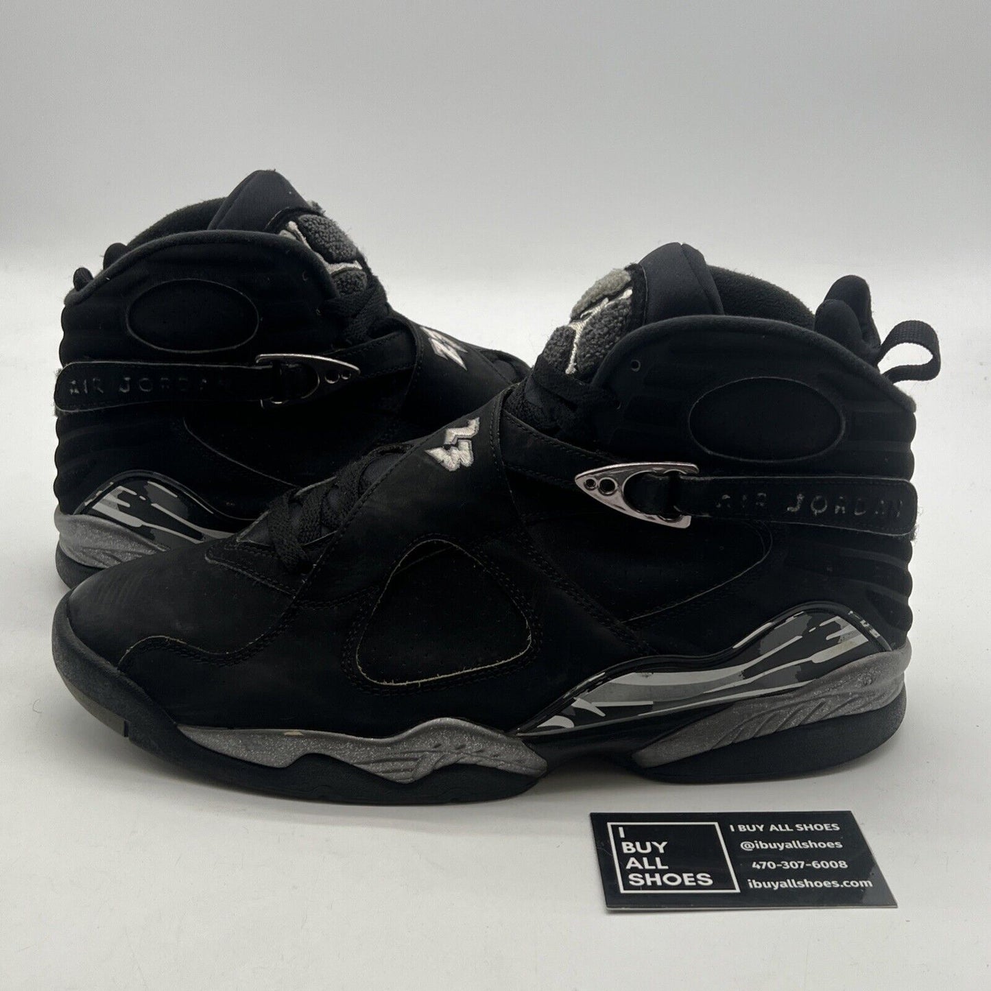 Size 11.5 - Air Jordan 8 Retro 2015 Chrome (305381-003)