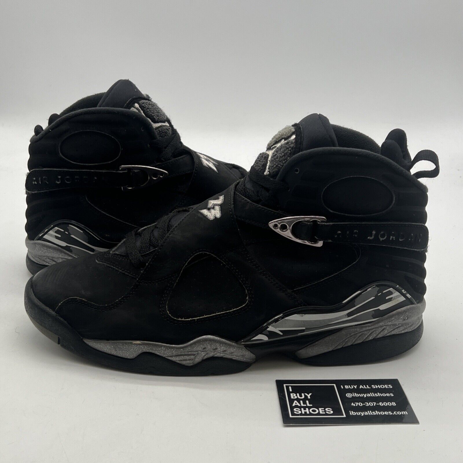 Size 11.5 - Air Jordan 8 Retro 2015 Chrome (305381-003)