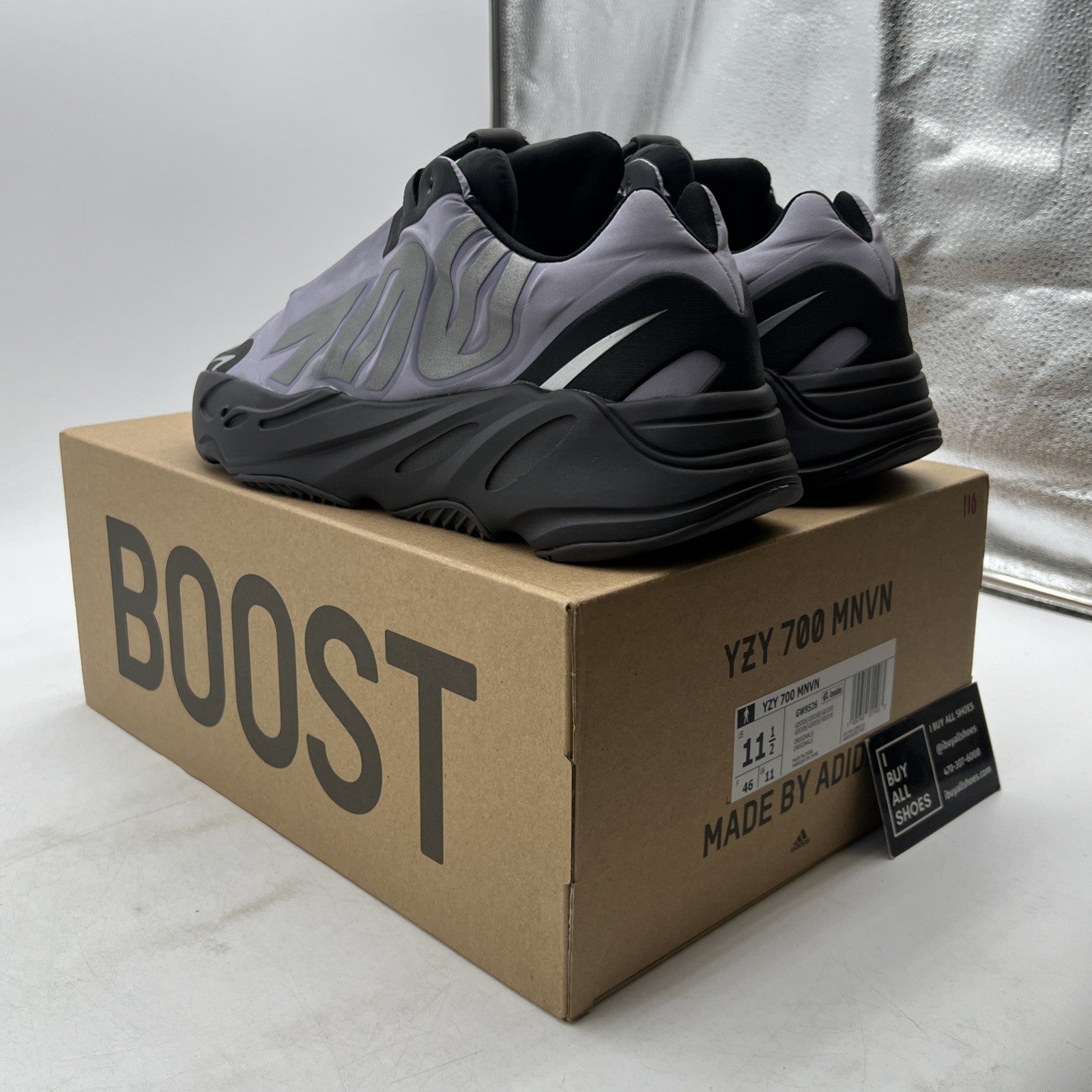 Size 11.5 - adidas Yeezy Boost 700 MNVN Geode (GW9526)