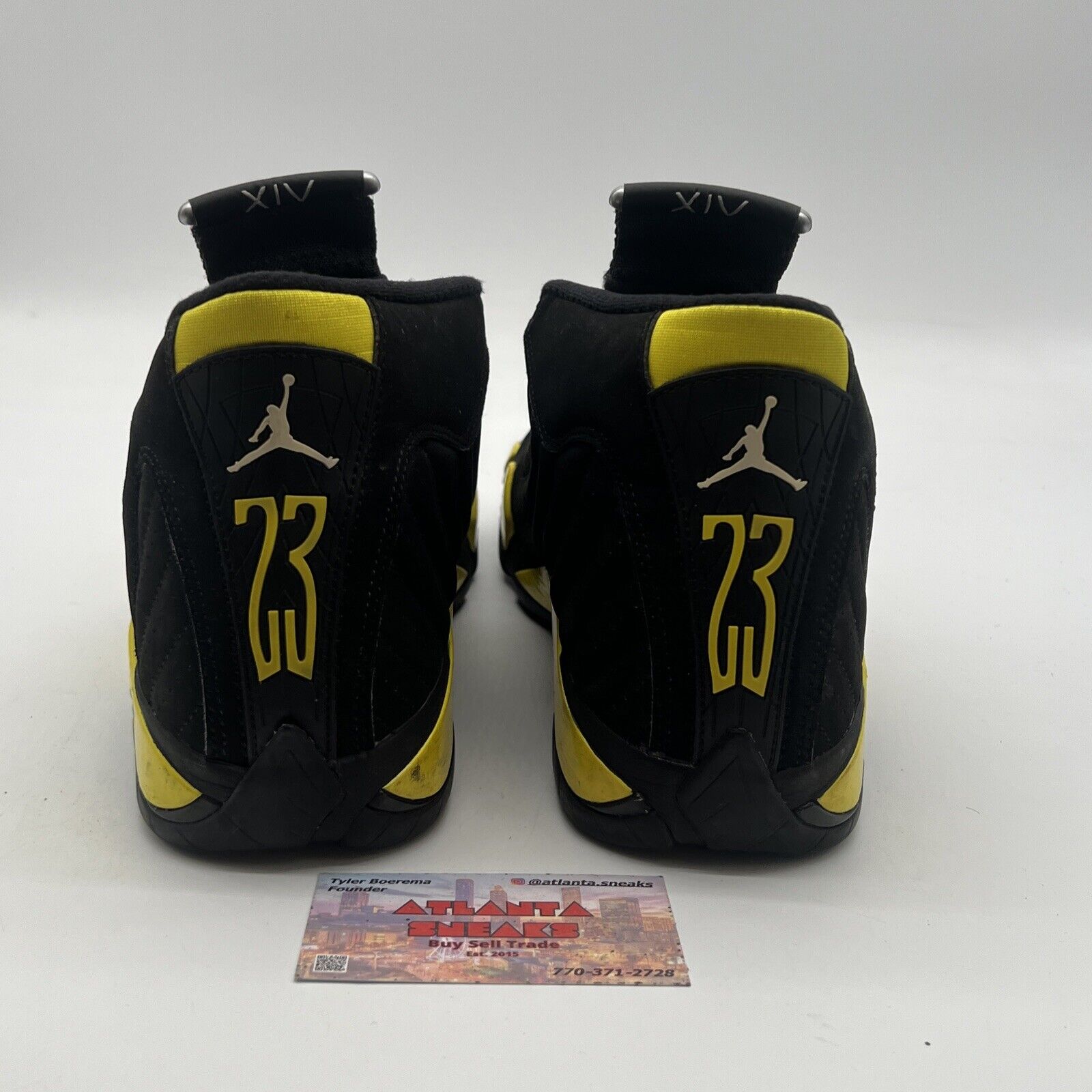 Size 11 - Air Jordan 14 Retro Thunder (487471-070)