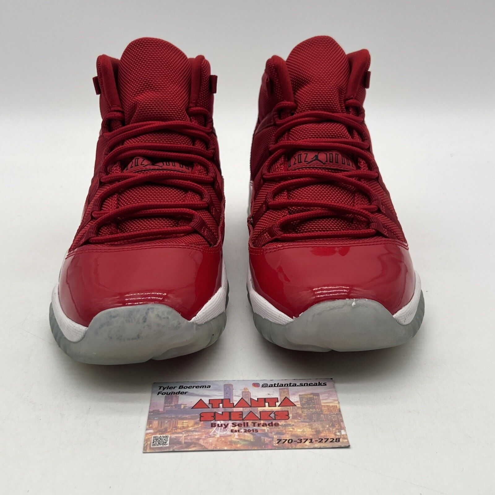 Size 6.5 (GS) - Jordan 11 Retro High Win Like '96 Icey Leather (378038-623)