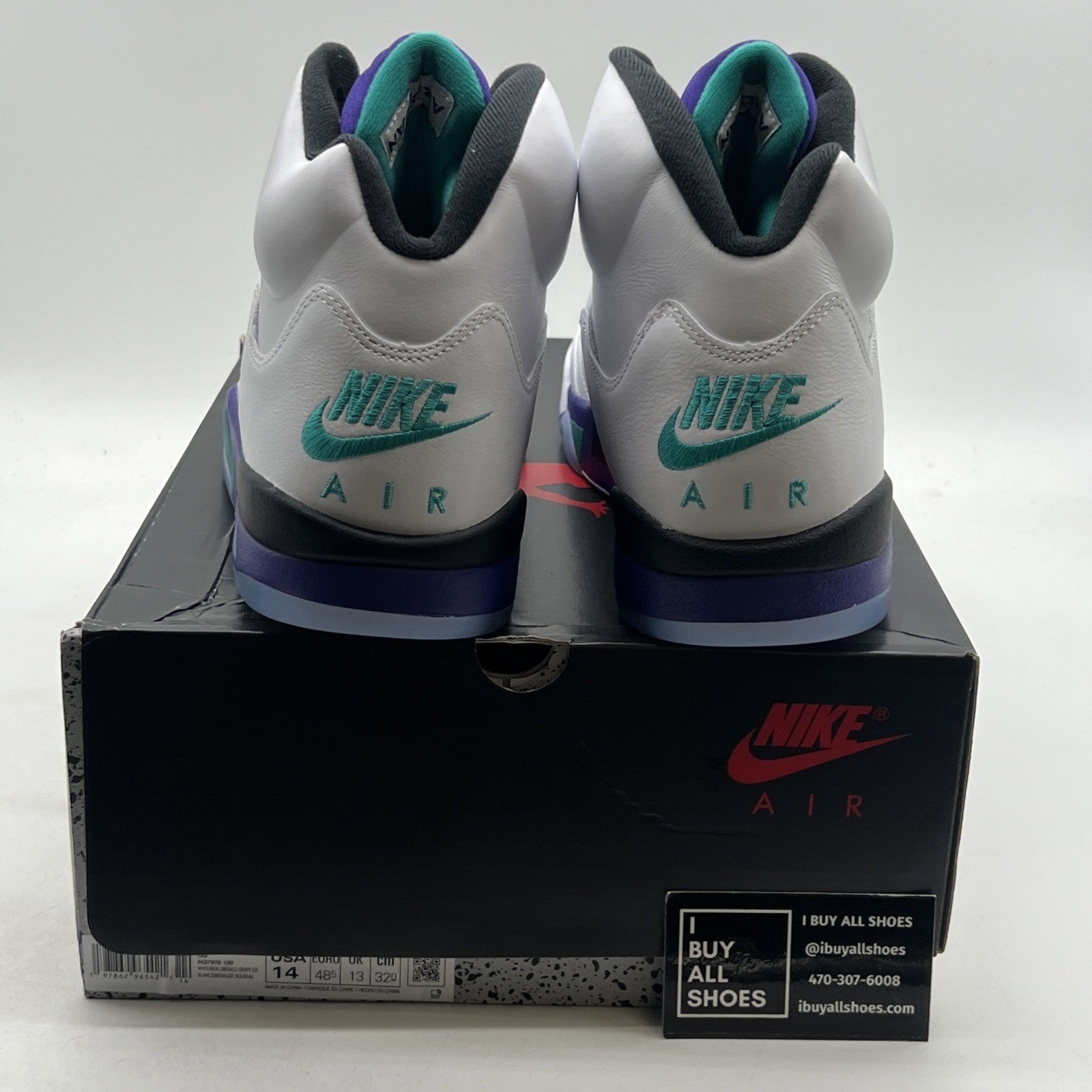 Size 14 - Air Jordan 5 Retro 2025 Grape (HQ7978-100)