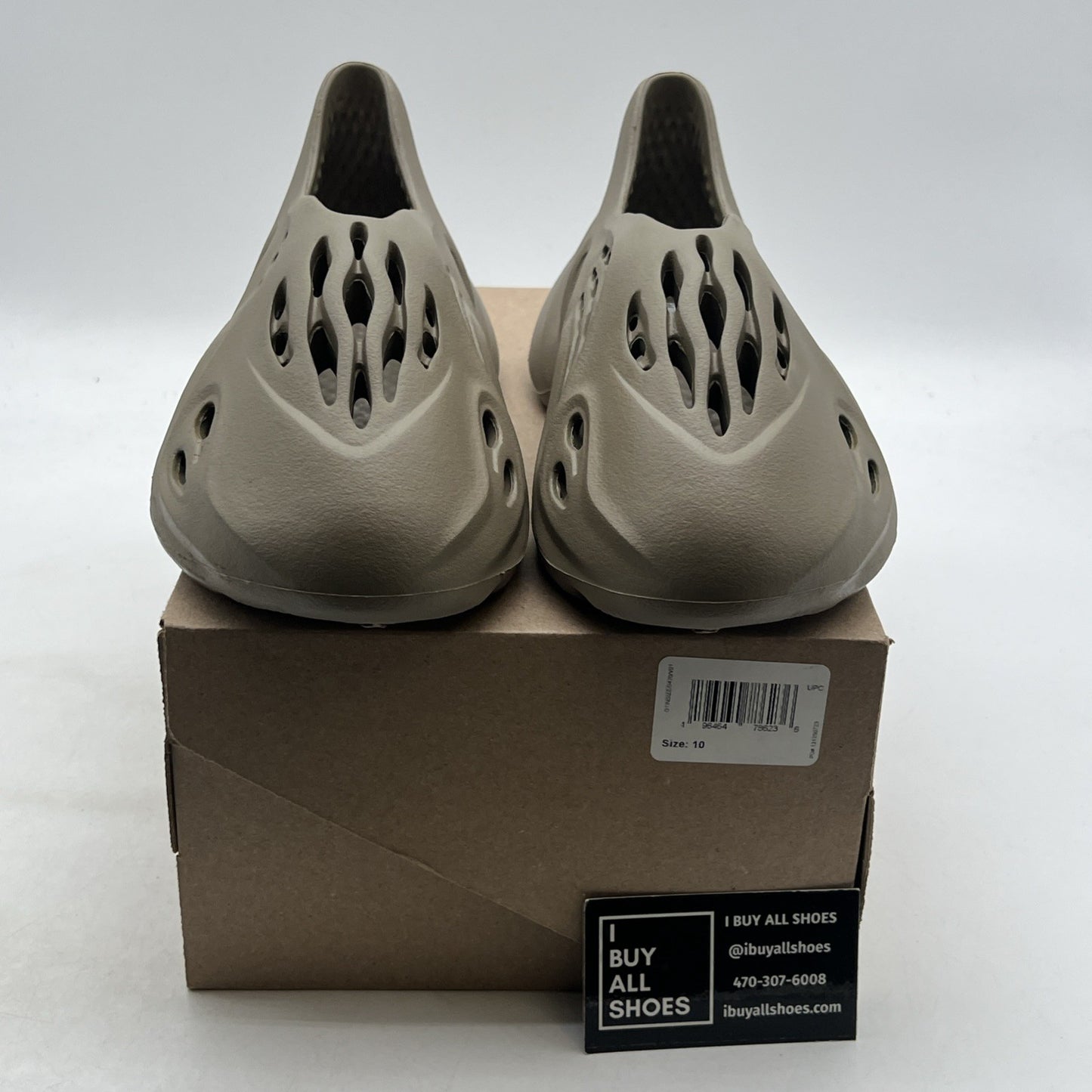 Size 10 - Adidas YEEZY Foam RNR "Stone Taupe" (ID4752)