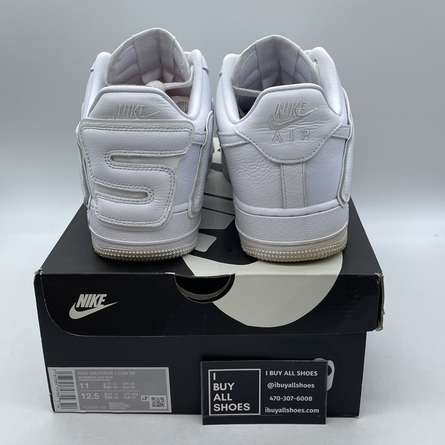 Size 11 - Nike Cactus Plant Flea Market x Air Force 1 Premium 2024 Low White
