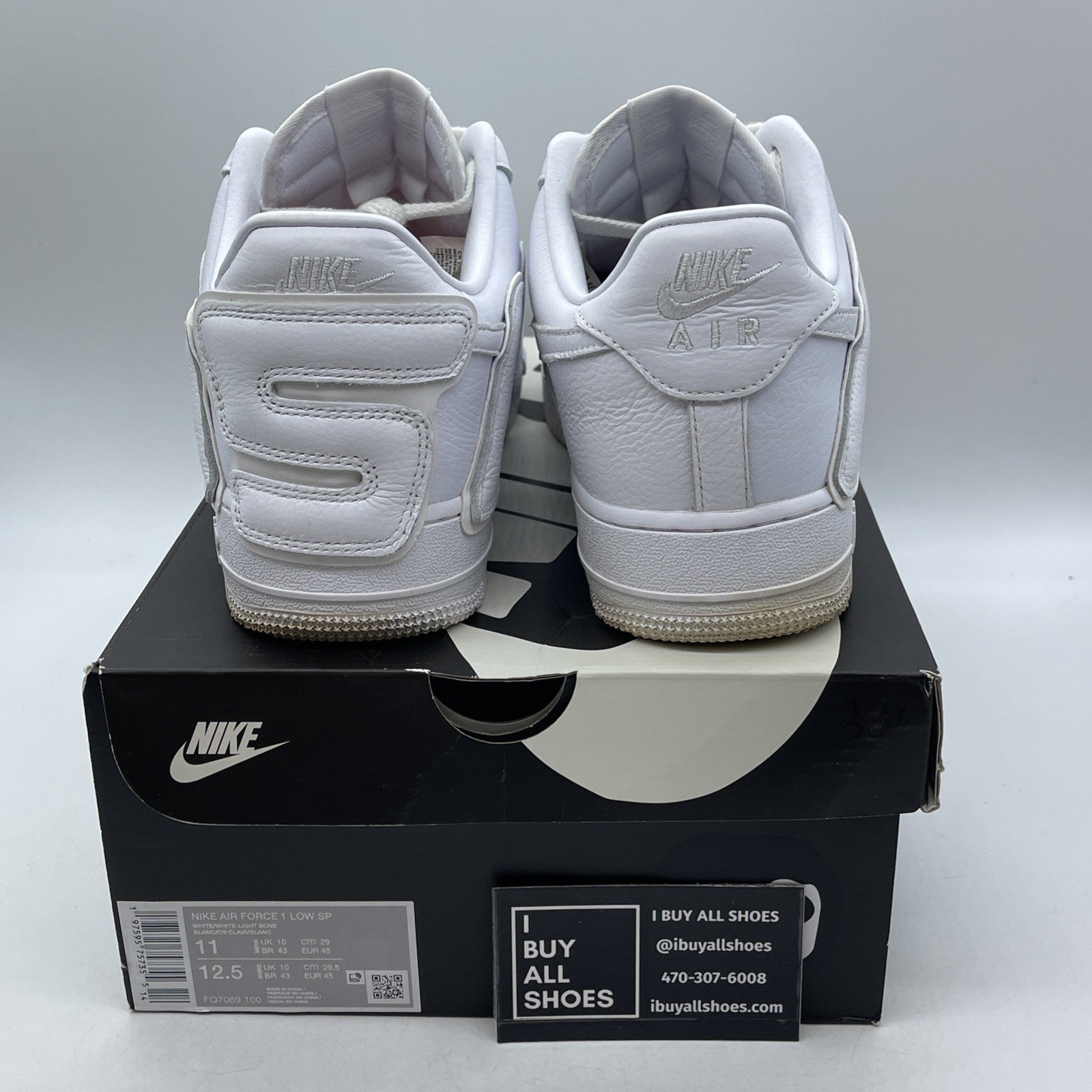 Size 11 - Nike Cactus Plant Flea Market x Air Force 1 Premium 2024 Low White
