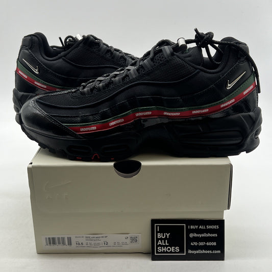 Size 10.5 - Nike Undefeated x Air Max 95 Black (IB4453-001)..