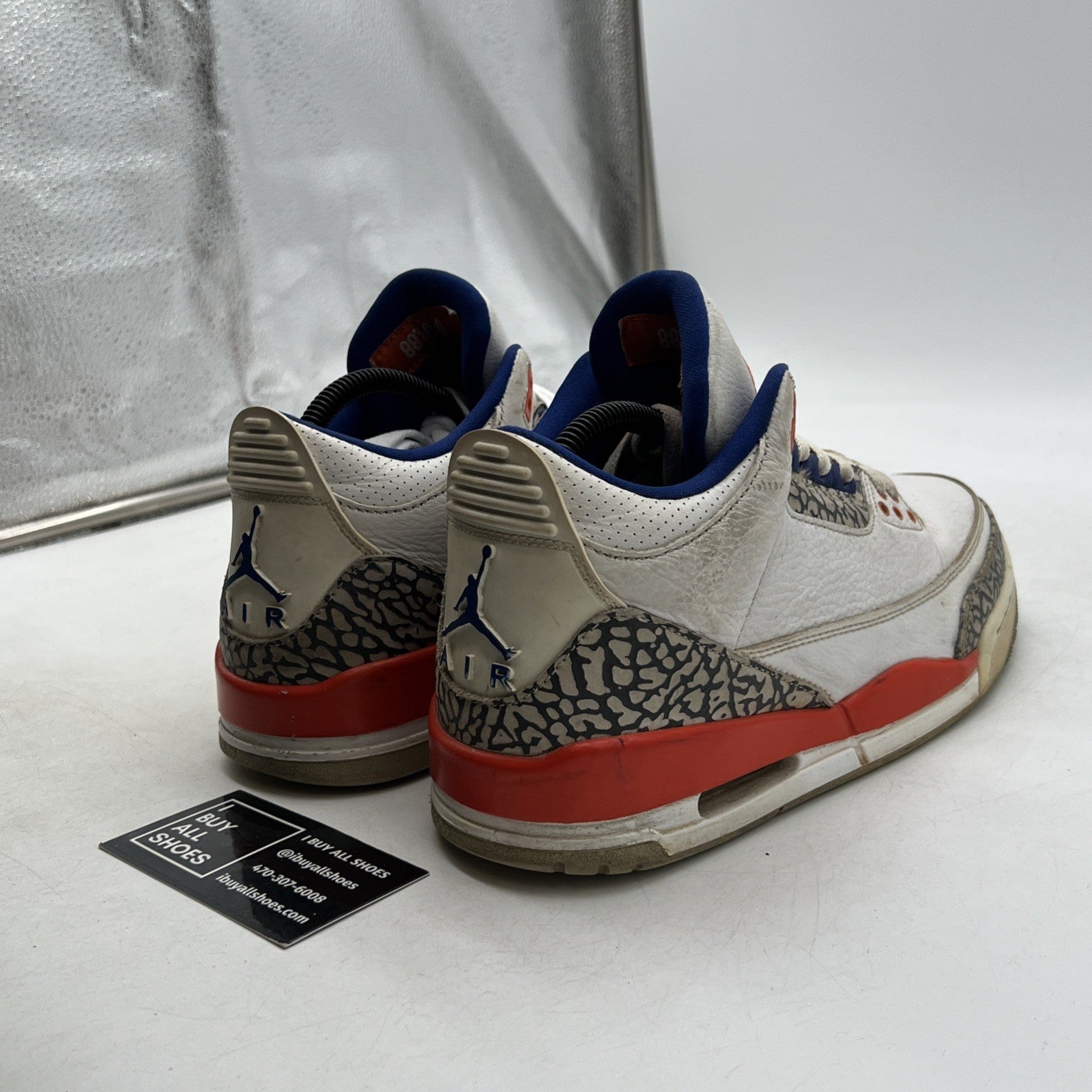 Size 8 - Air Jordan 3 Retro Knicks (136064-148)