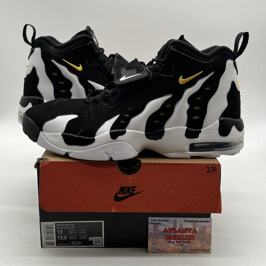 Size 12 - Nike Air DT Max ’96 2024 Black White Yellow Suede (HM8249-001)