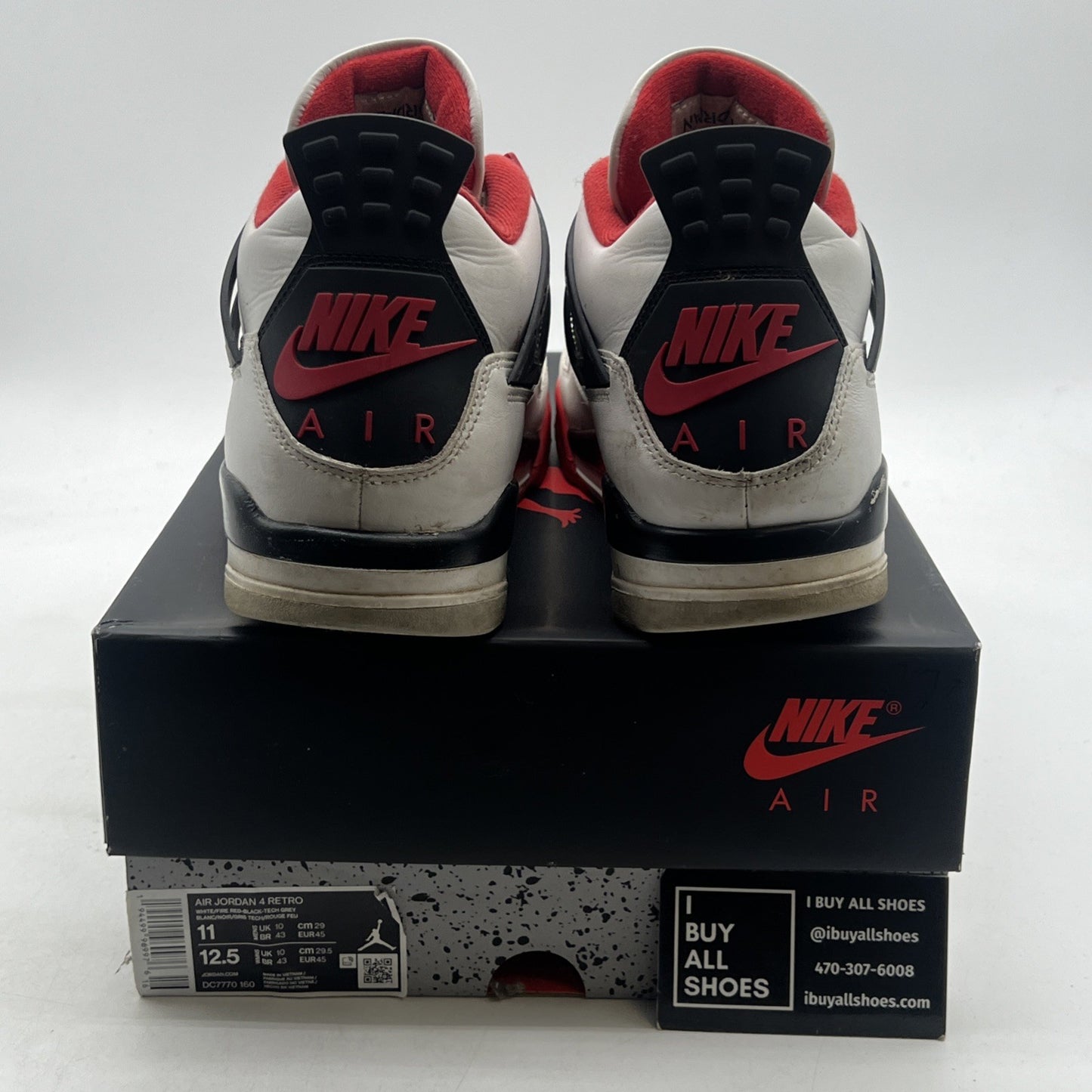 Size 11 - Air Jordan 4 Retro OG Mid Fire Red (DC7770-160)