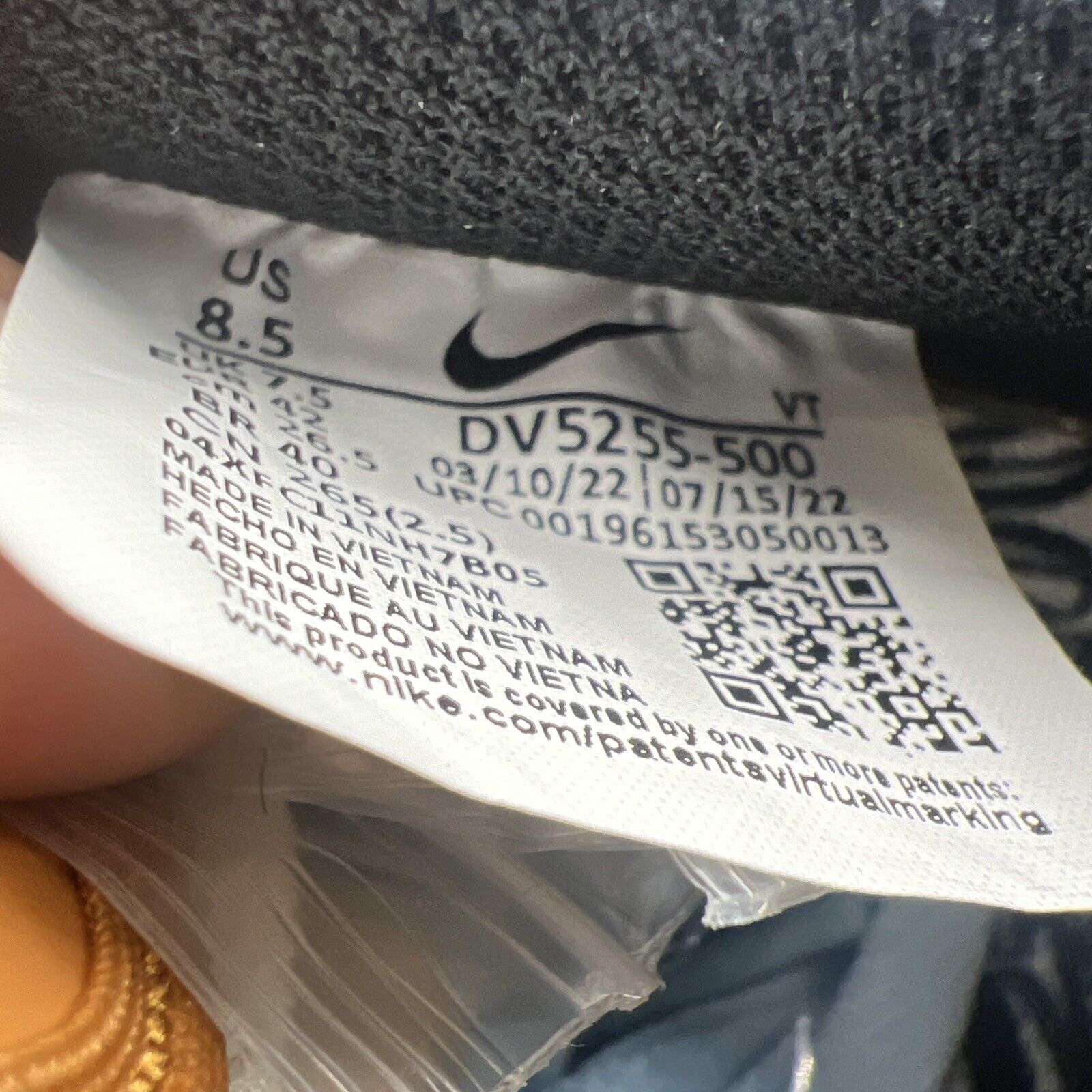 Size 8.5 - Nike Undefeated x Air Force 1 Low Celestine Blue (DV5255-500)
