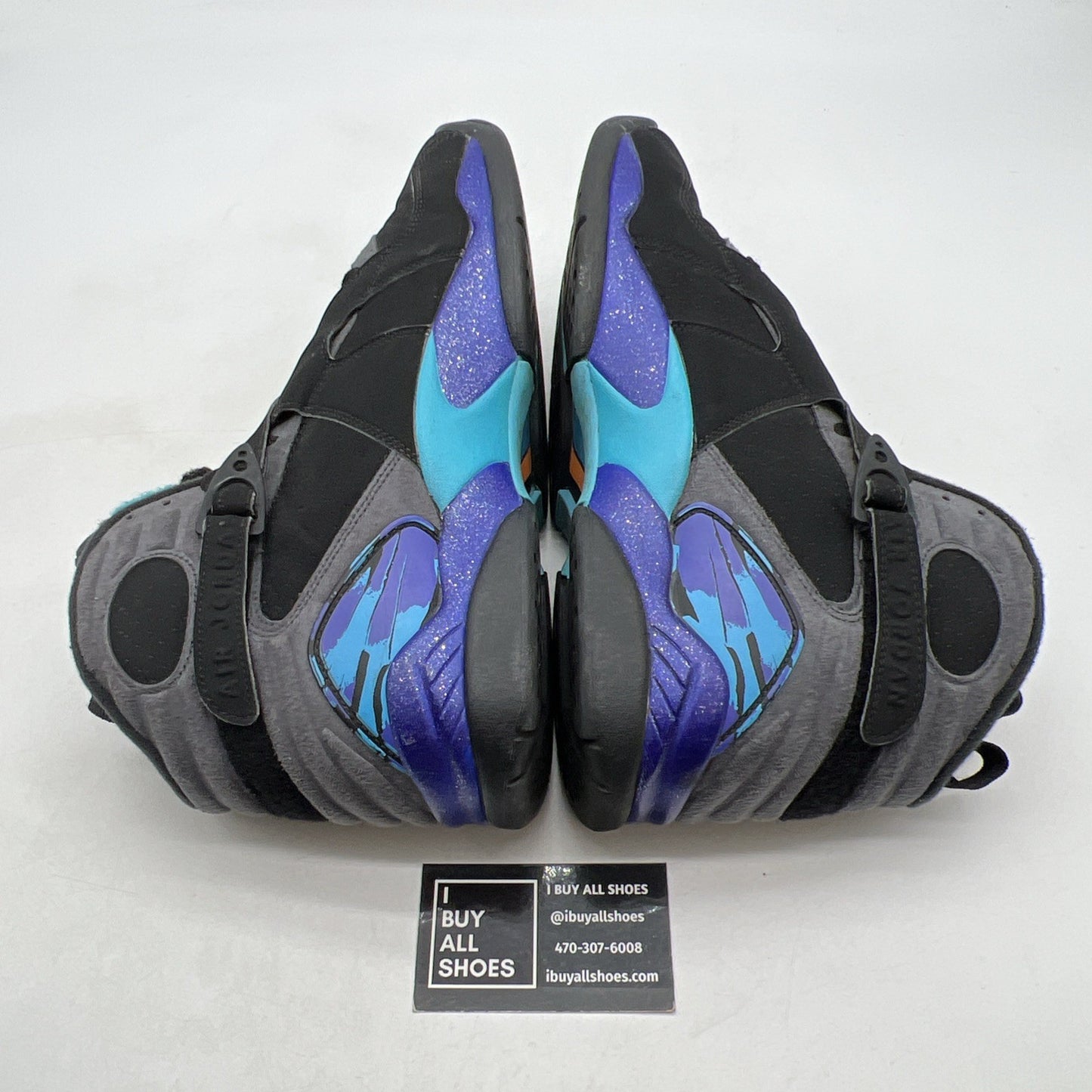 Size 11 - Air Jordan 8 Retro Aqua 2015 (305381-025)