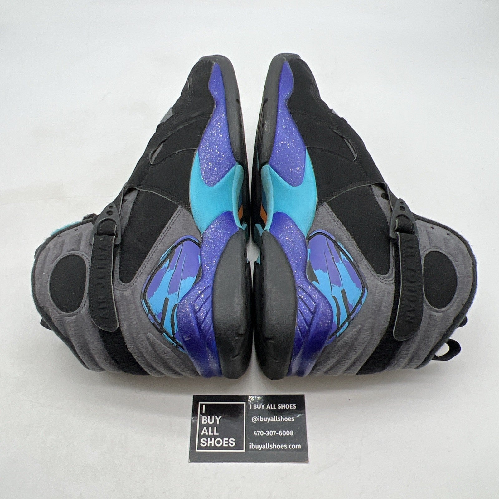 Size 11 - Air Jordan 8 Retro Aqua 2015 (305381-025)