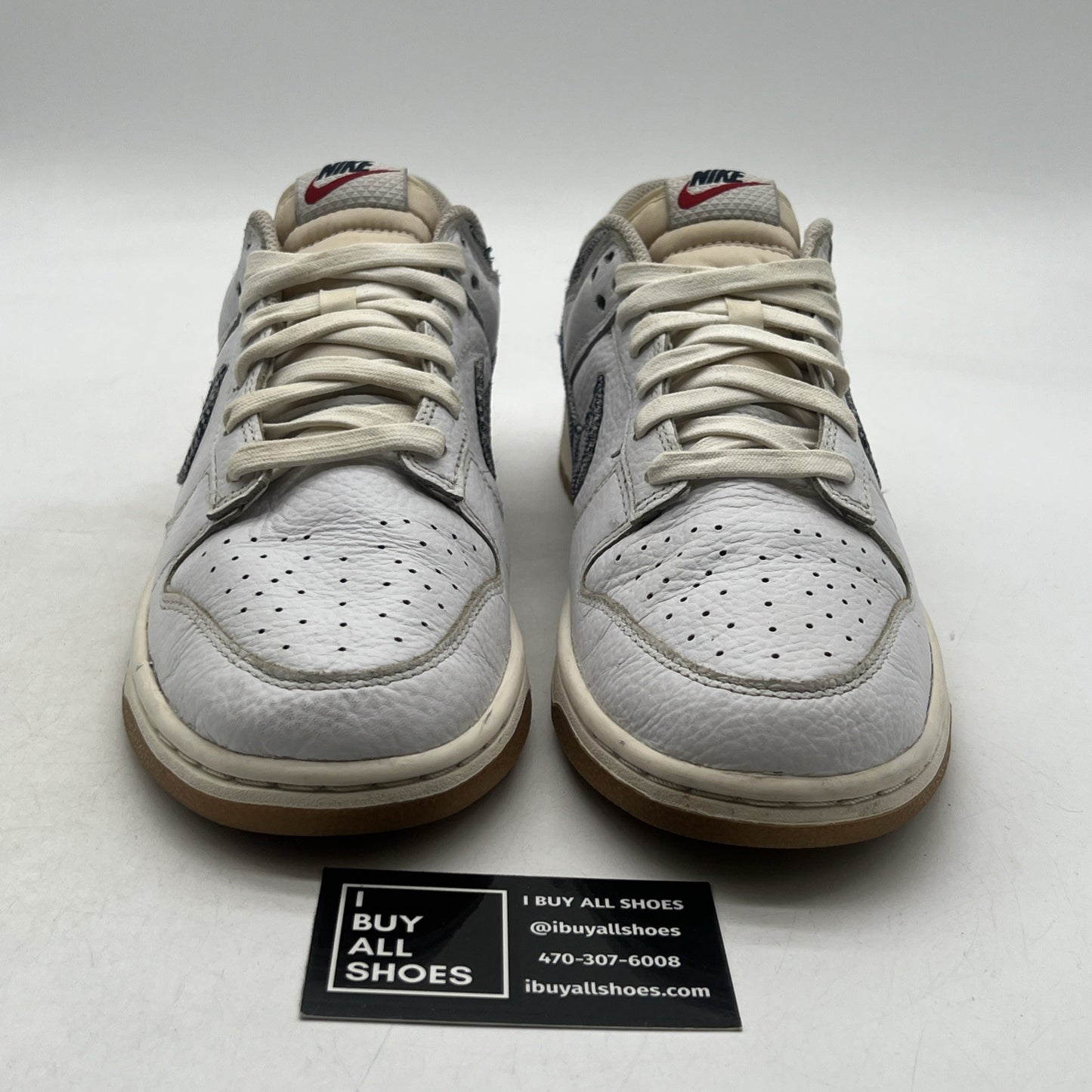 Size 11 - Nike Dunk Low Washed Denim (FN6881-100)