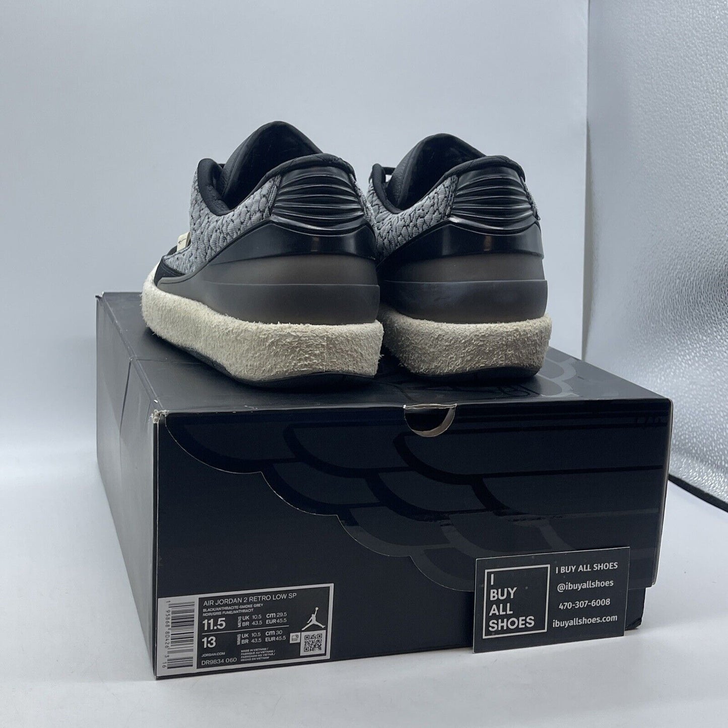 Size 11.5 - Air Jordan 2 Retro SP Low Responsibility Suede Leather (DR9834-060)