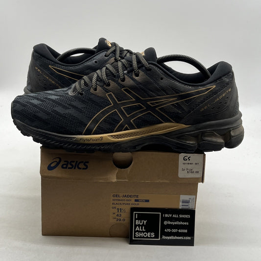 Size 11.5 - Asics Gel Jadeite Black Pure Gold (1011B401-001)
