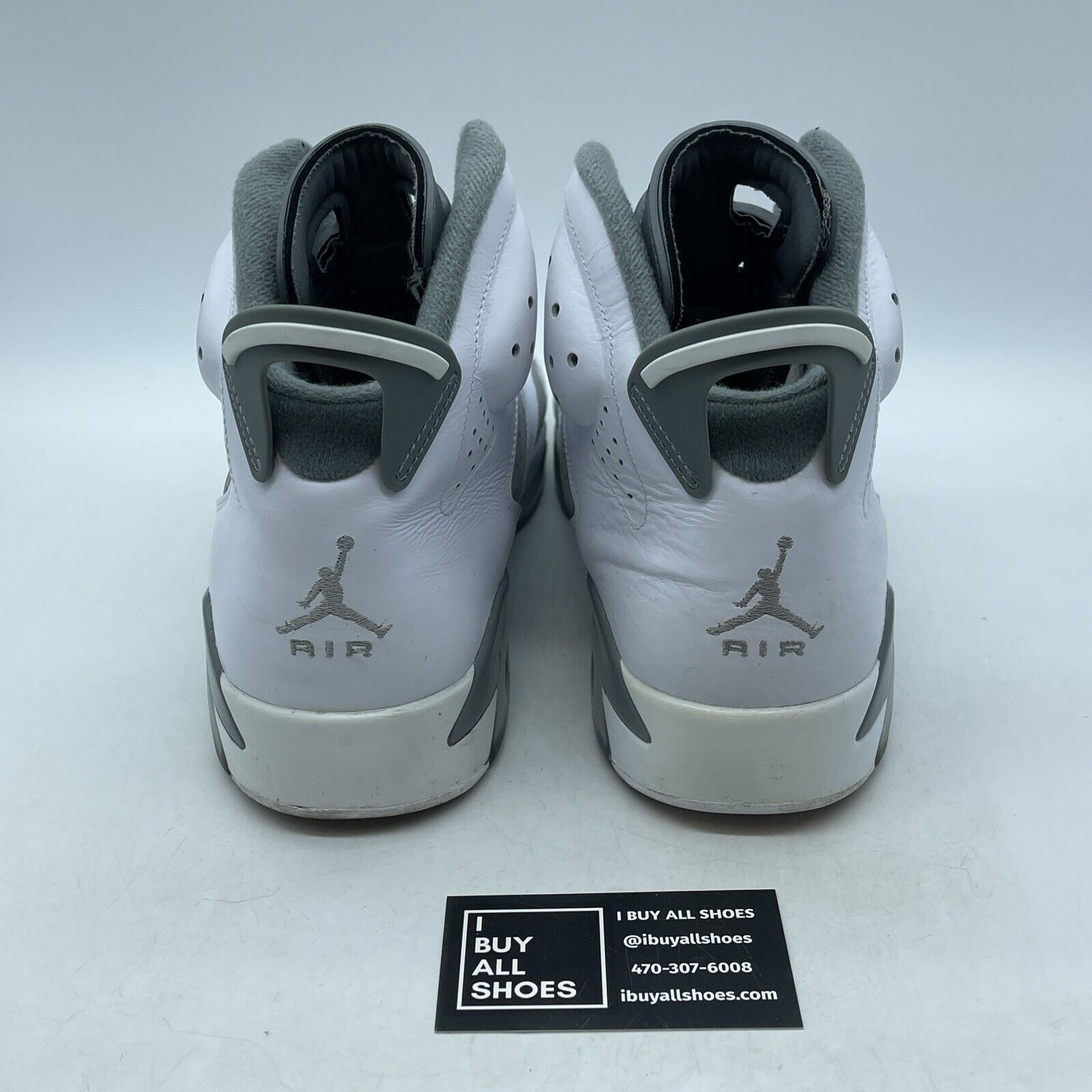 Size 12 - Jordan 6 Retro Low Cool Grey Suede White Leather (CT8529-100)