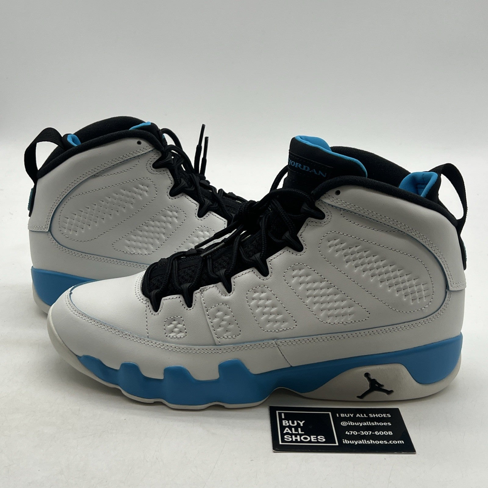 Size 10.5 - Air Jordan 9 Retro 2024 Powder Blue (FQ8992-101)