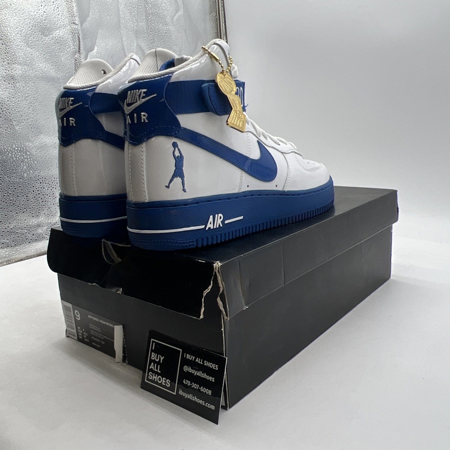 Size 9 - Nike Air Force 1 Sheed High Rude Awakening (AQ4229-100)