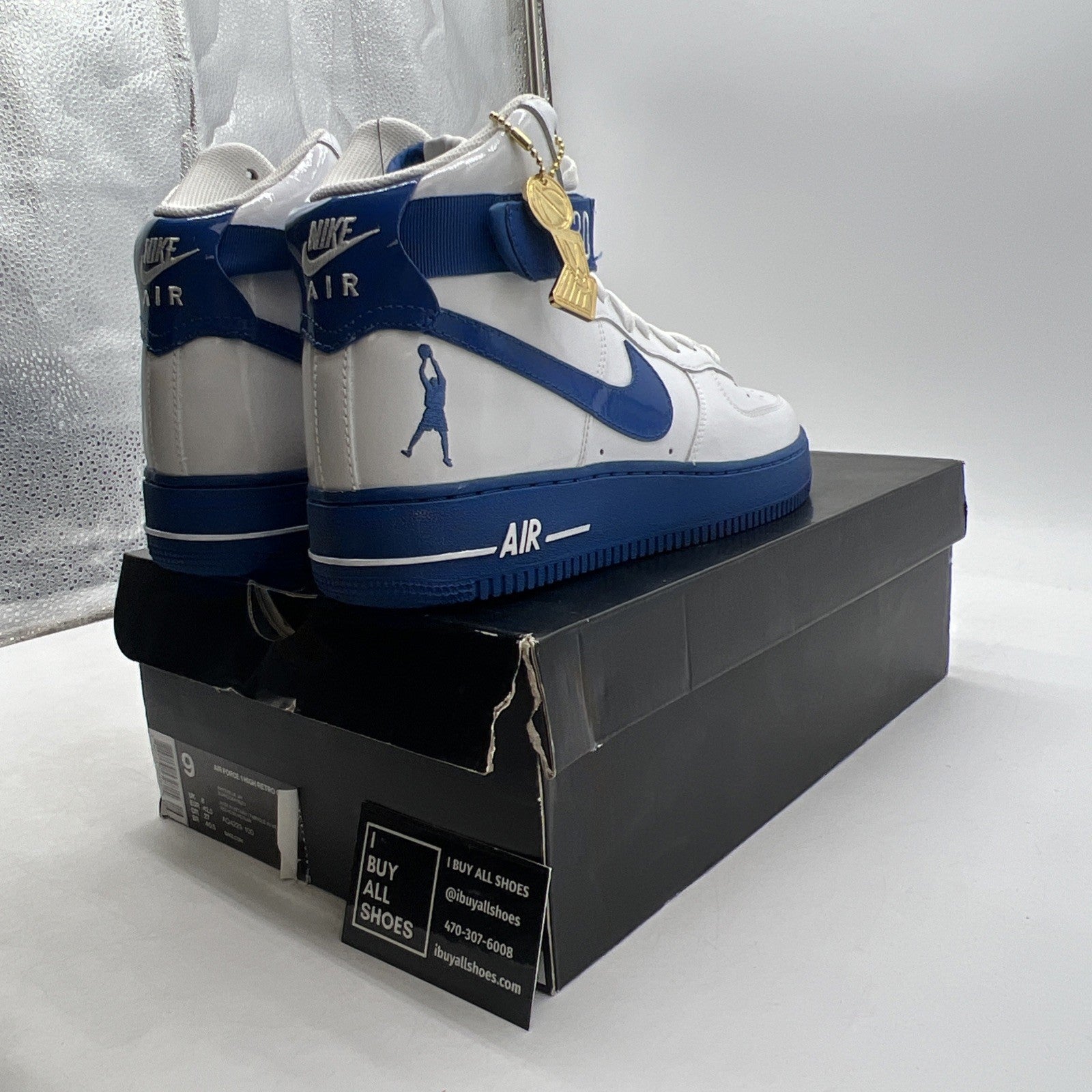Size 9 - Nike Air Force 1 Sheed High Rude Awakening (AQ4229-100)