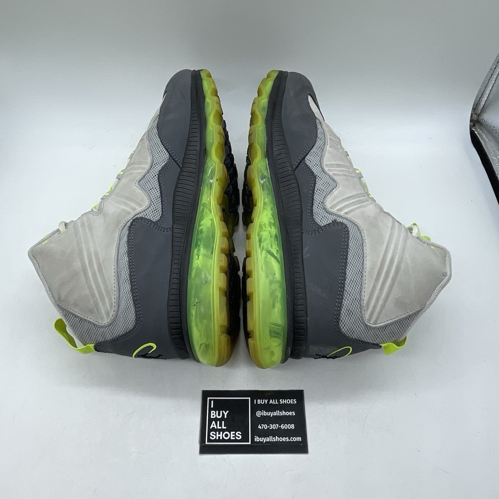 Size 12 - Nike Air Max Jr Gray (442478-001)