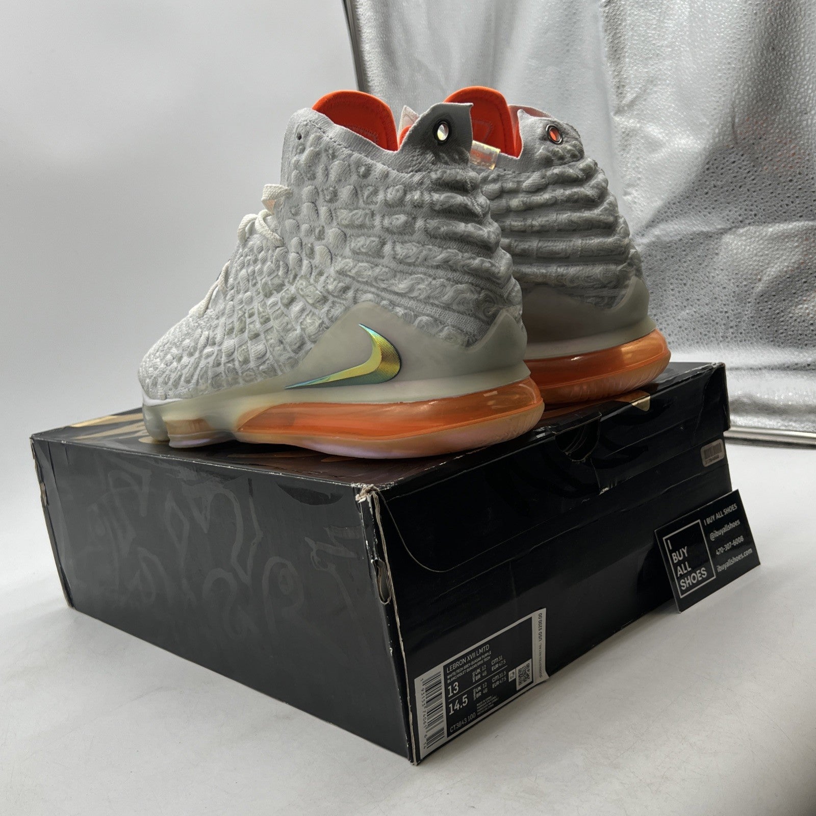 Size 13 - Nike LeBron 17 LMTD Future Air (CT3843-100)