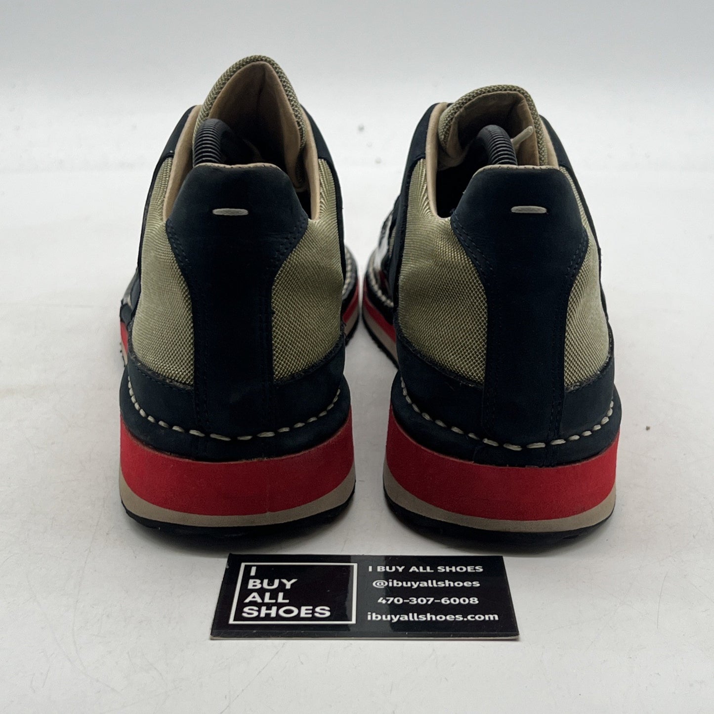 Size 42 - Maison Margiela Sneakers Beige Navy Red Black